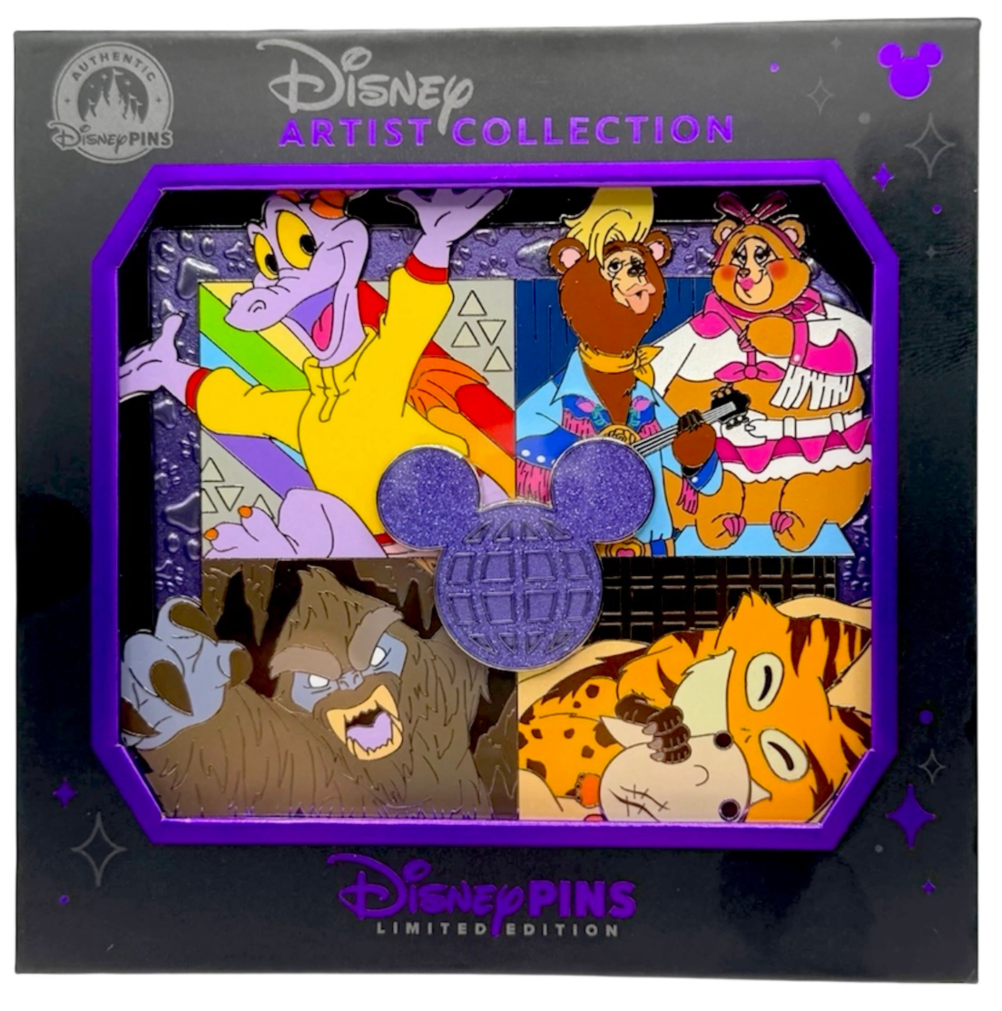 Walt Disney World Parks Icons Set front