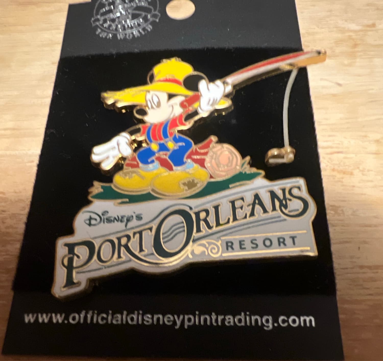 Mickey Mouse Fishing - Disney's Port Orleans Resort front