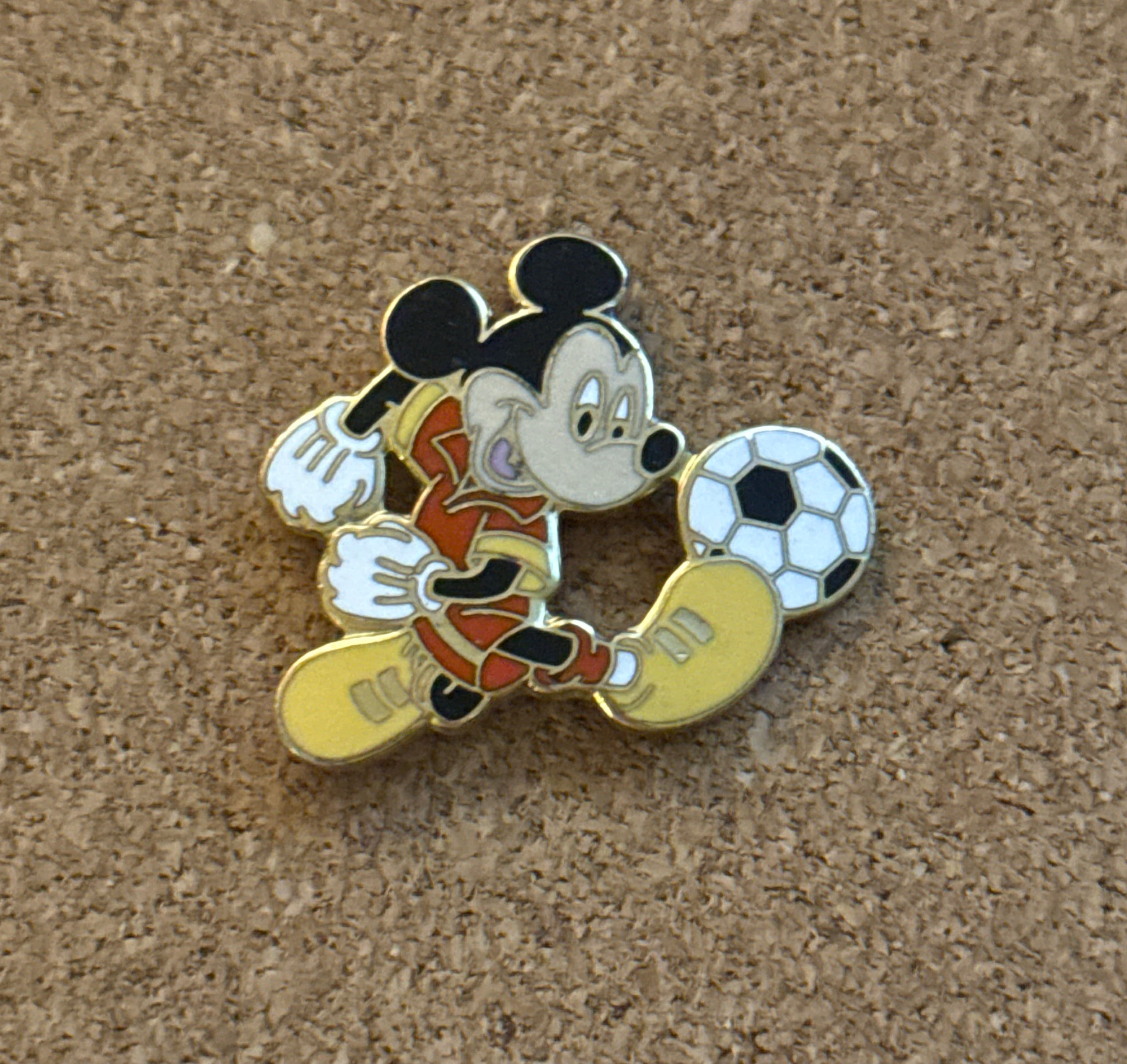 Mickey Mouse Playing Soccer