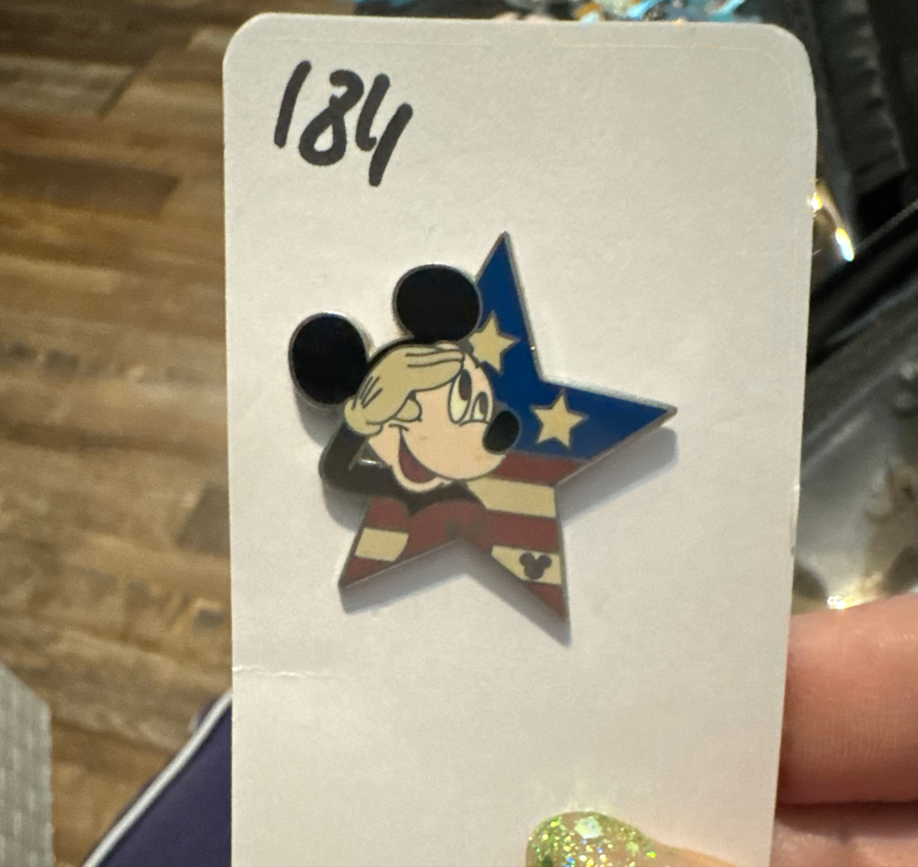 Mickey Mouse Patriotic Star Salute front