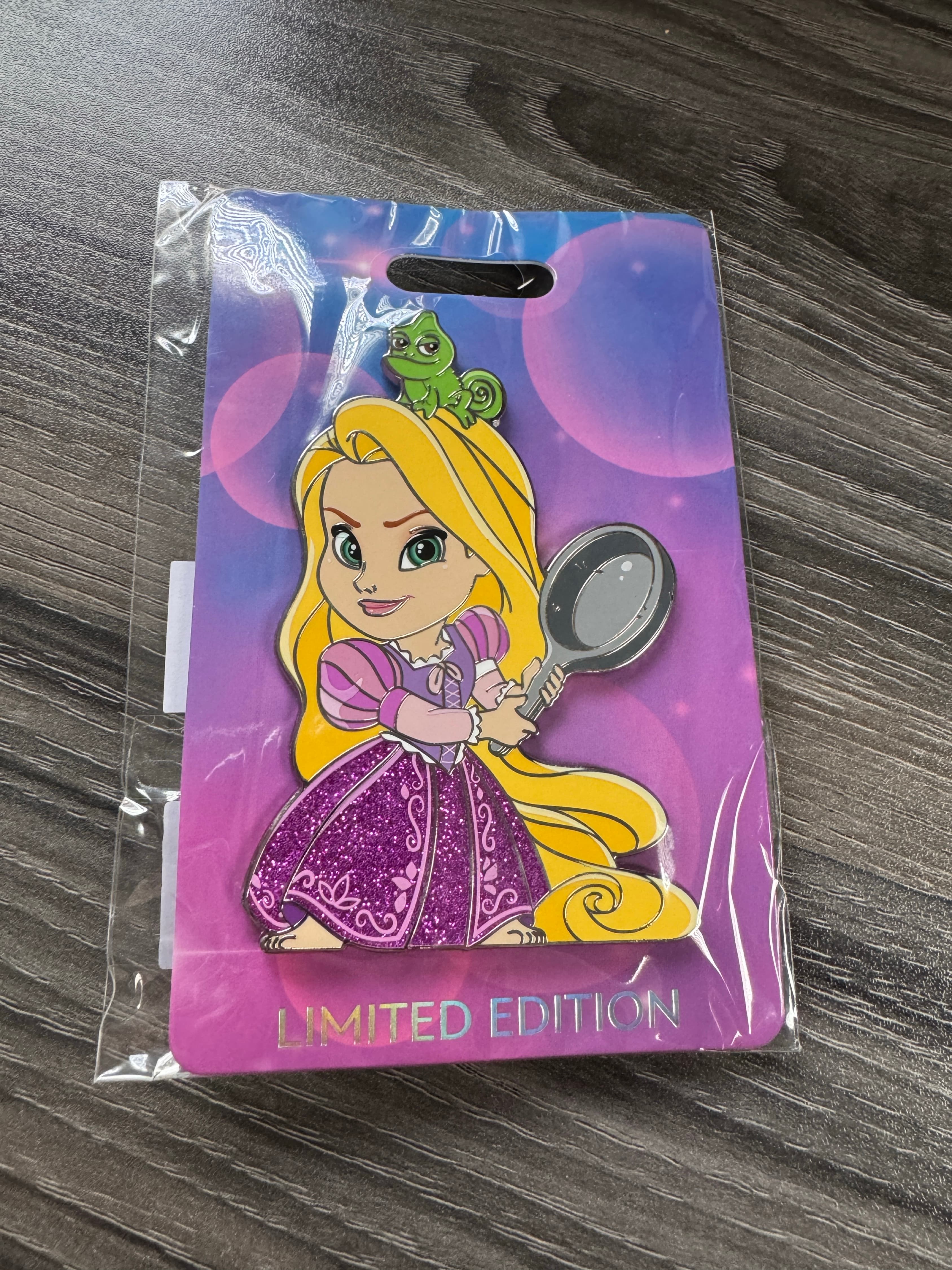2025 Destination D23 Mickeys of Glendale Walt Disney Imagineering Rapunzel and Pascal Chibi Heroines front