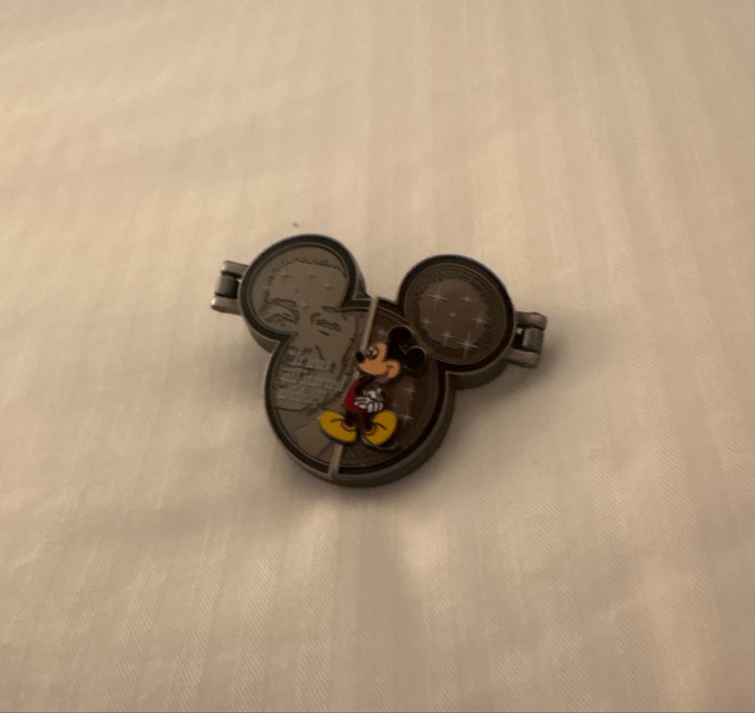 Walt Disney & Mickey Mouse "It All Started With A Mouse" Deluxe Hinged Pin front