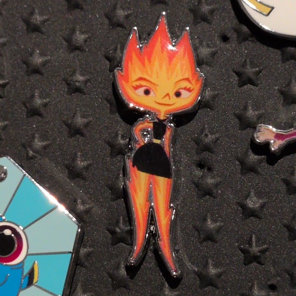 Ember Lumen - Elemental pin front