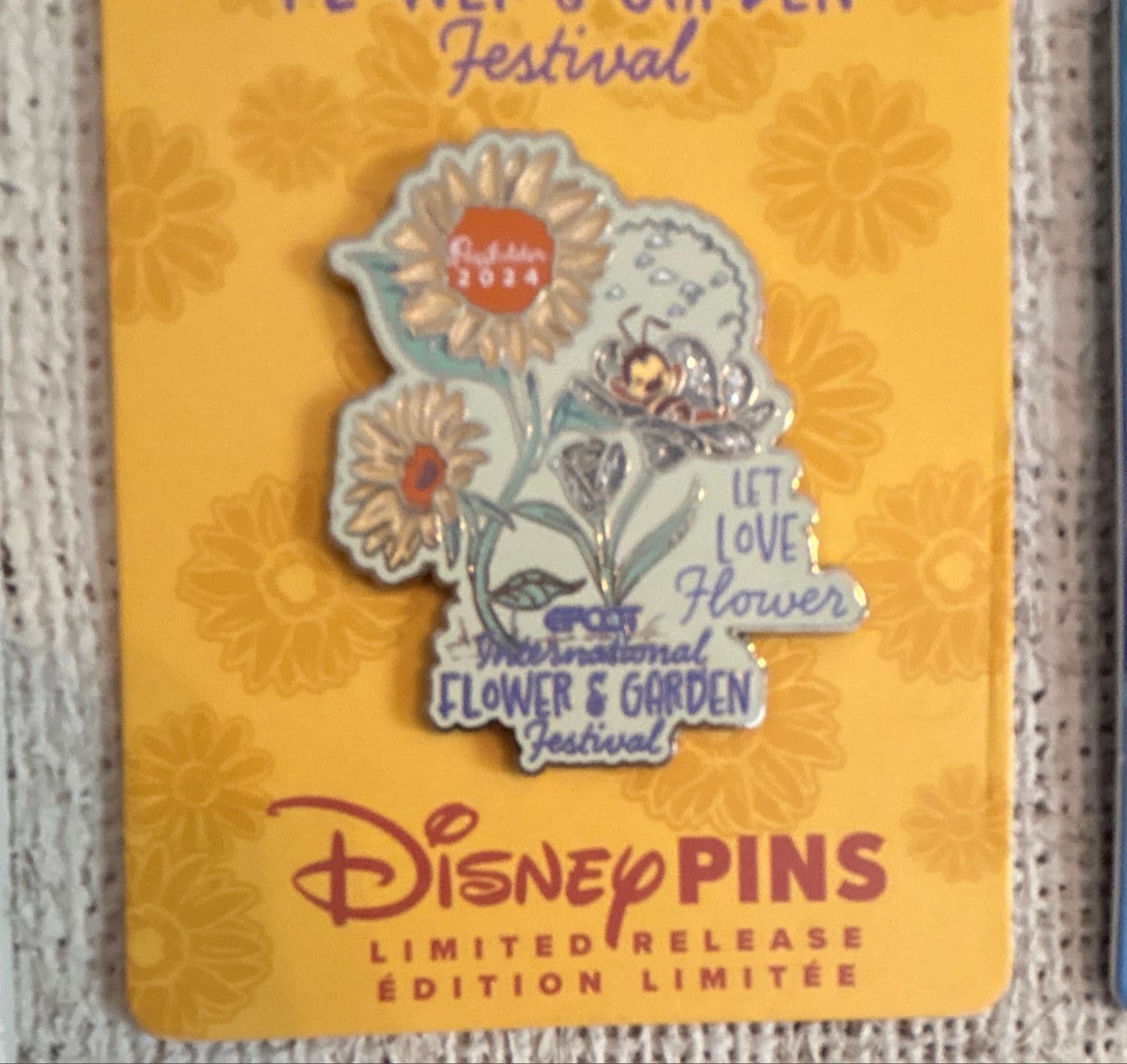 Epcot International Flower & Garden Festival 2024 Annual Passholder Collection