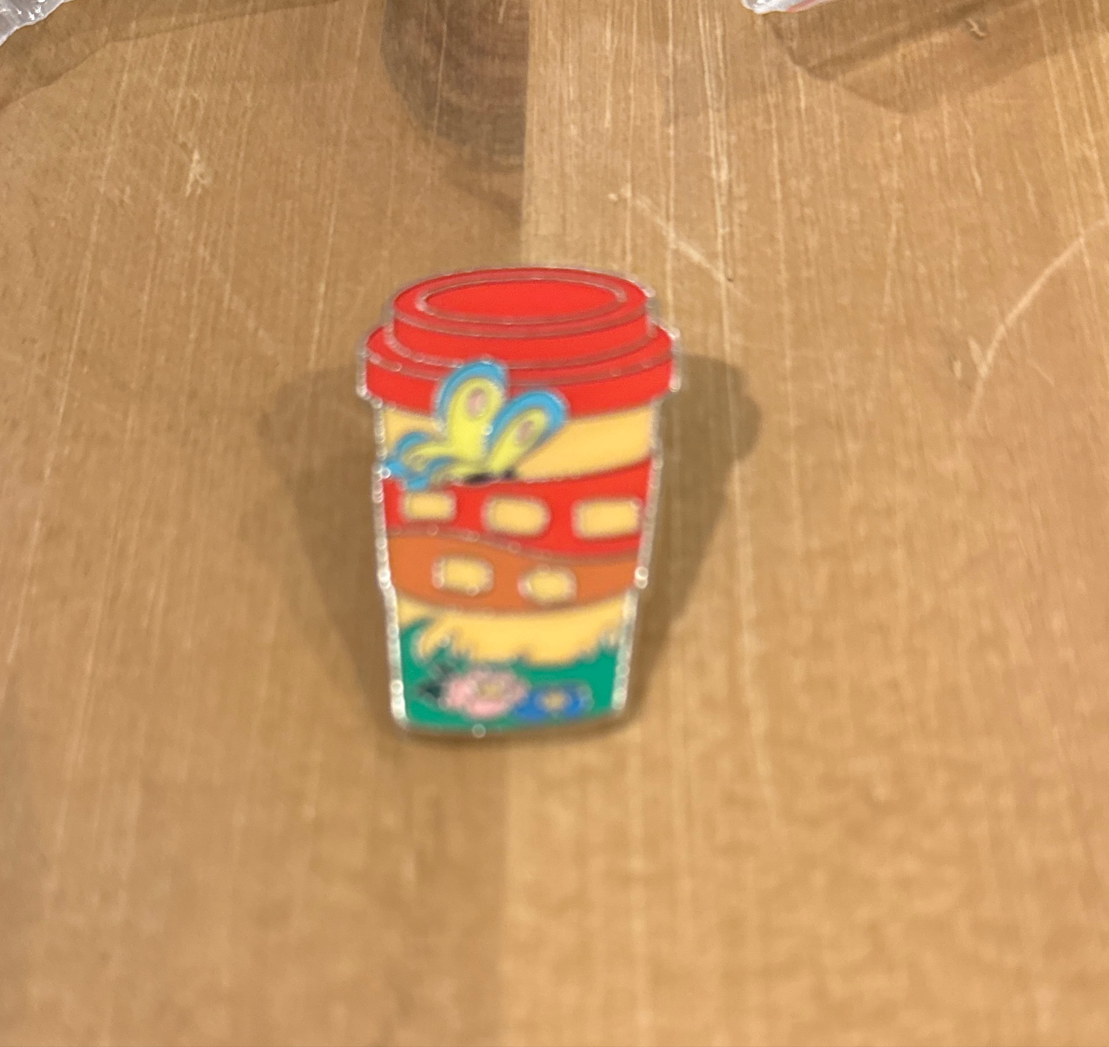 Disney Parks Mystery Pin Coffee Cup Collection