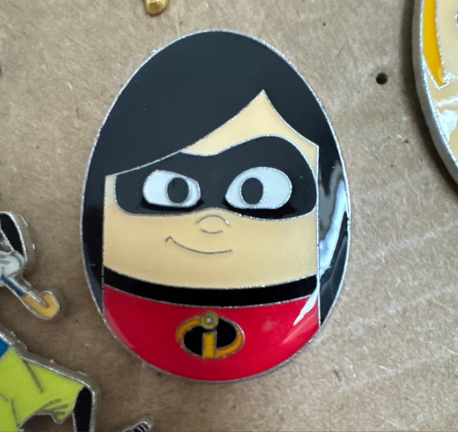 Violet Easter Egg Pin - The Incredibles front