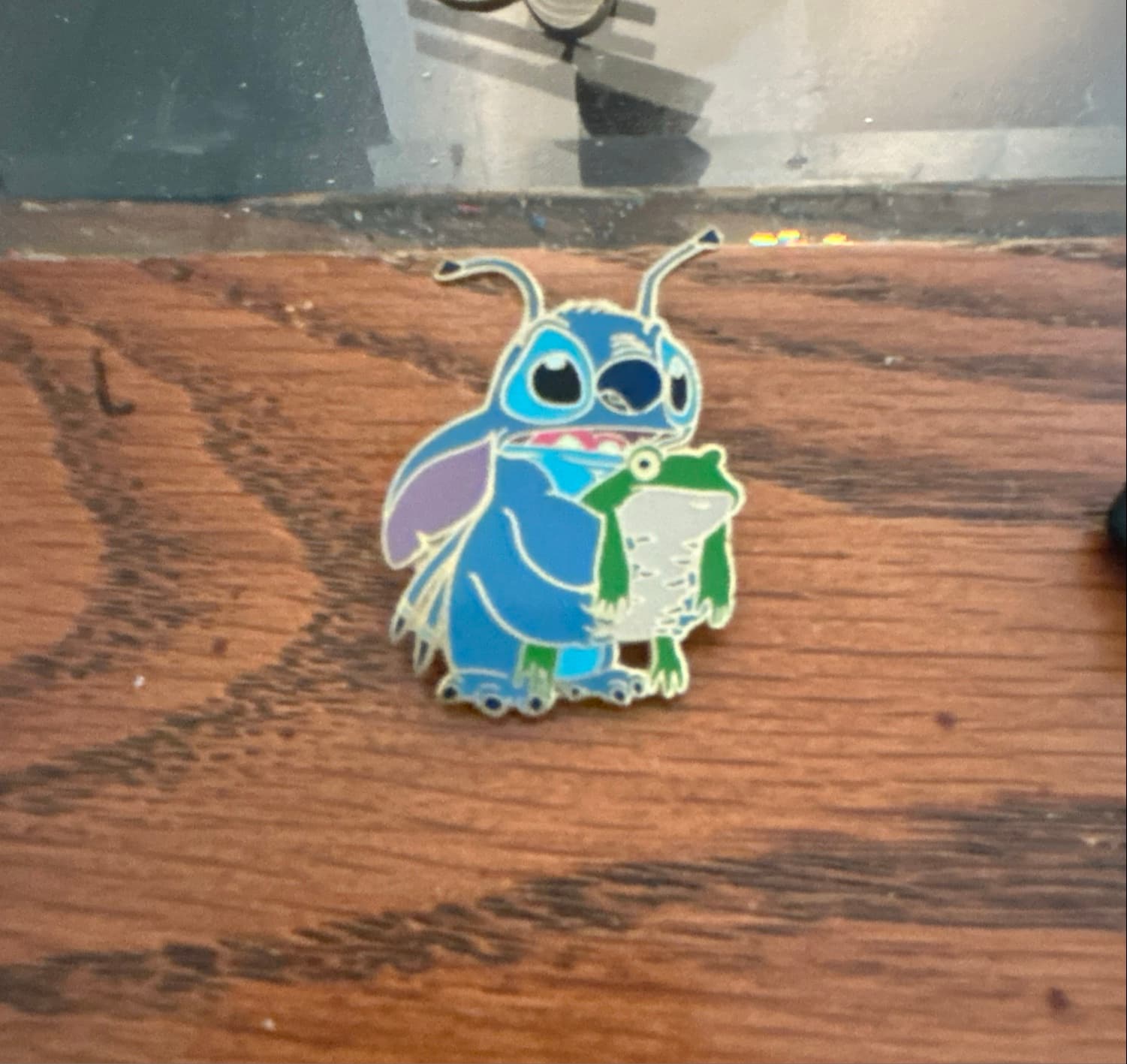 Stitch Holding Frog