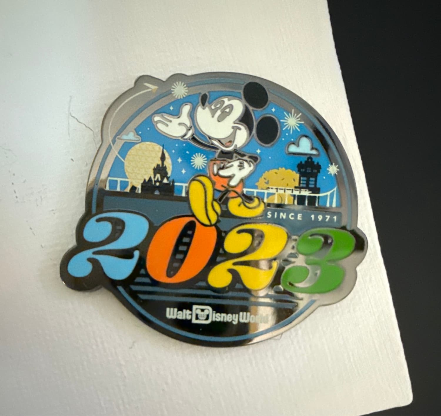 Mickey Mouse and Walt Disney World Park Icons front