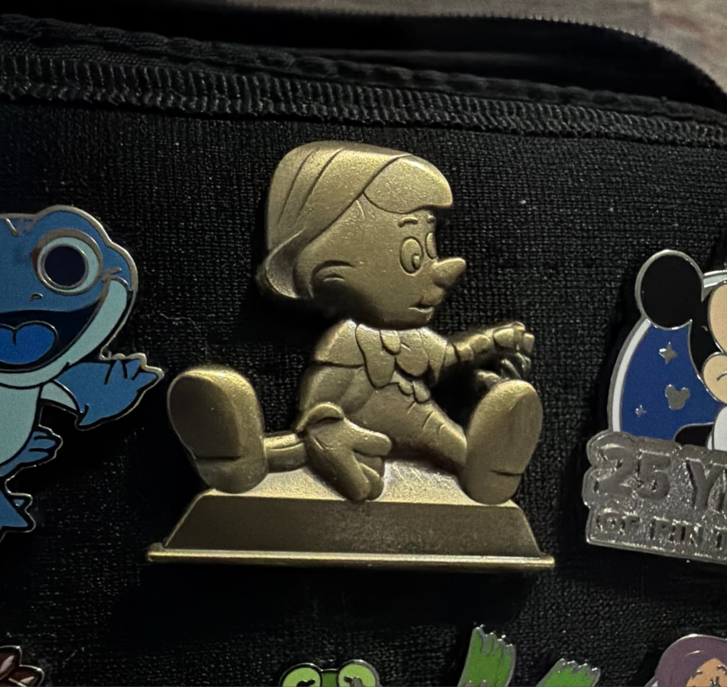 Pinocchio Bronze Statue Annual Passholder Pin