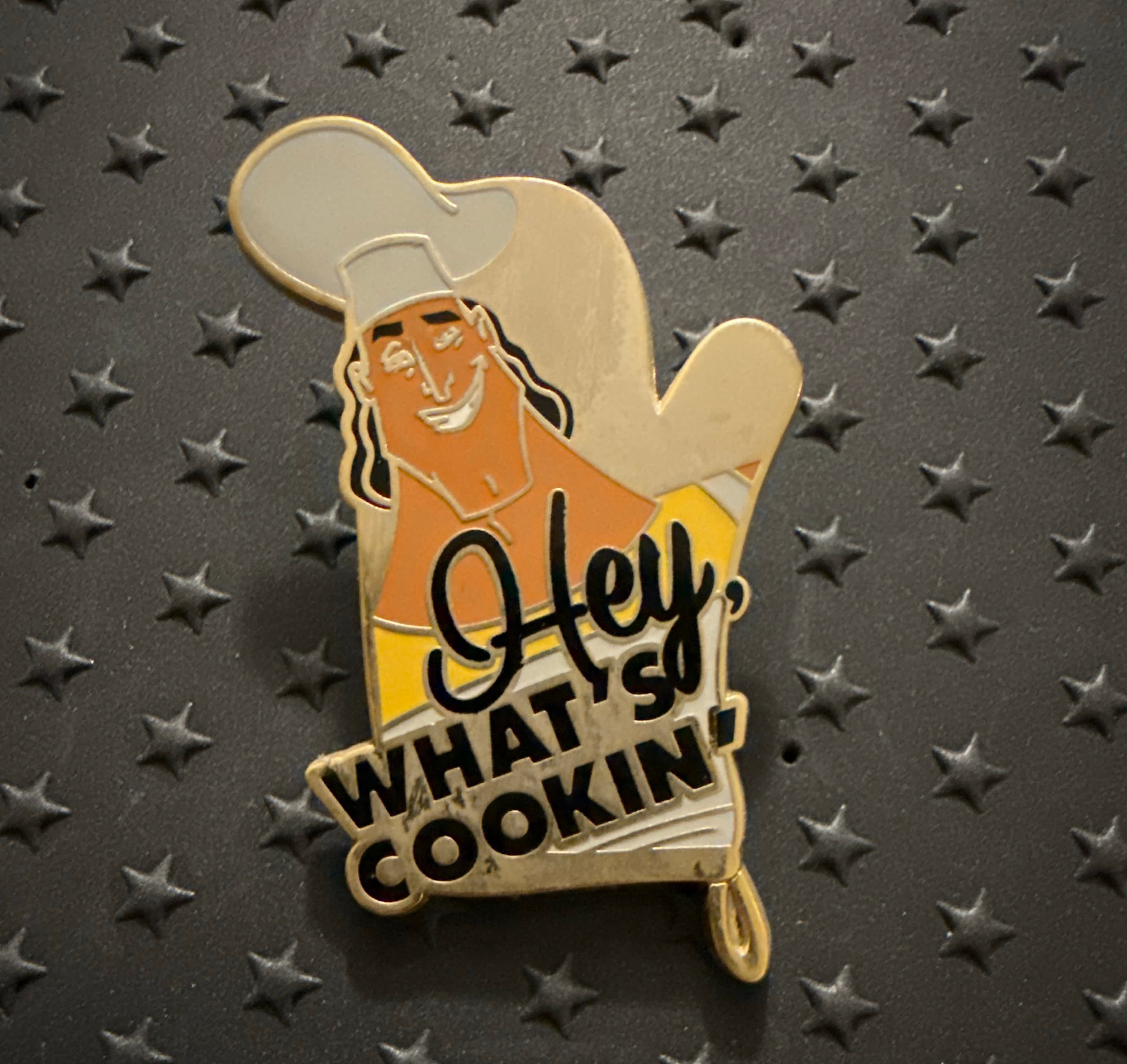 Kronk Hey, What's Cookin' Pin - The Emperor's New Groove front