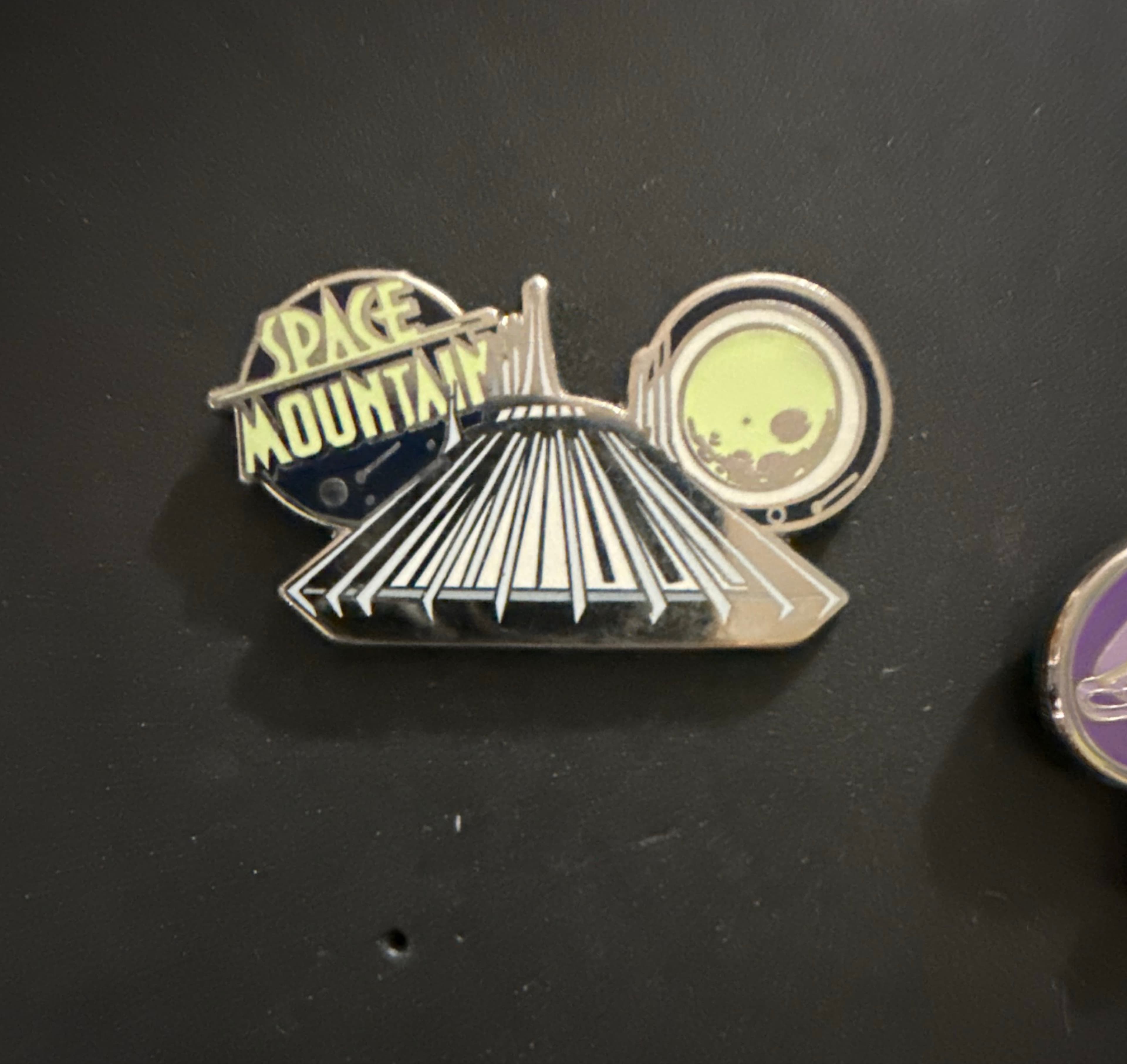 Mickey Mouse: The Main Attraction - Space Mountain Pin front