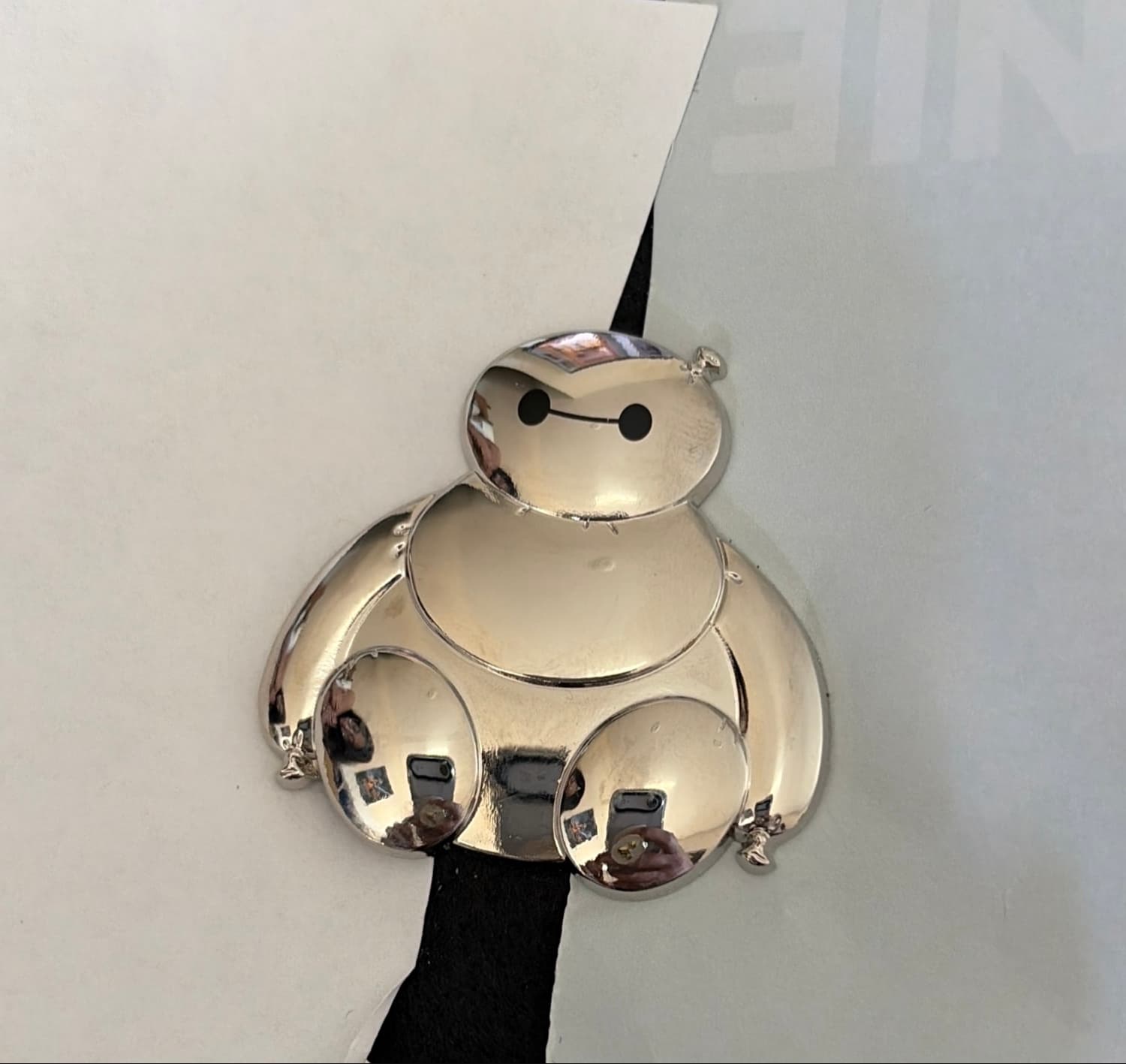 Disney Parks Character Balloon Animal Baymax Big Hero 6 Chrome Pin