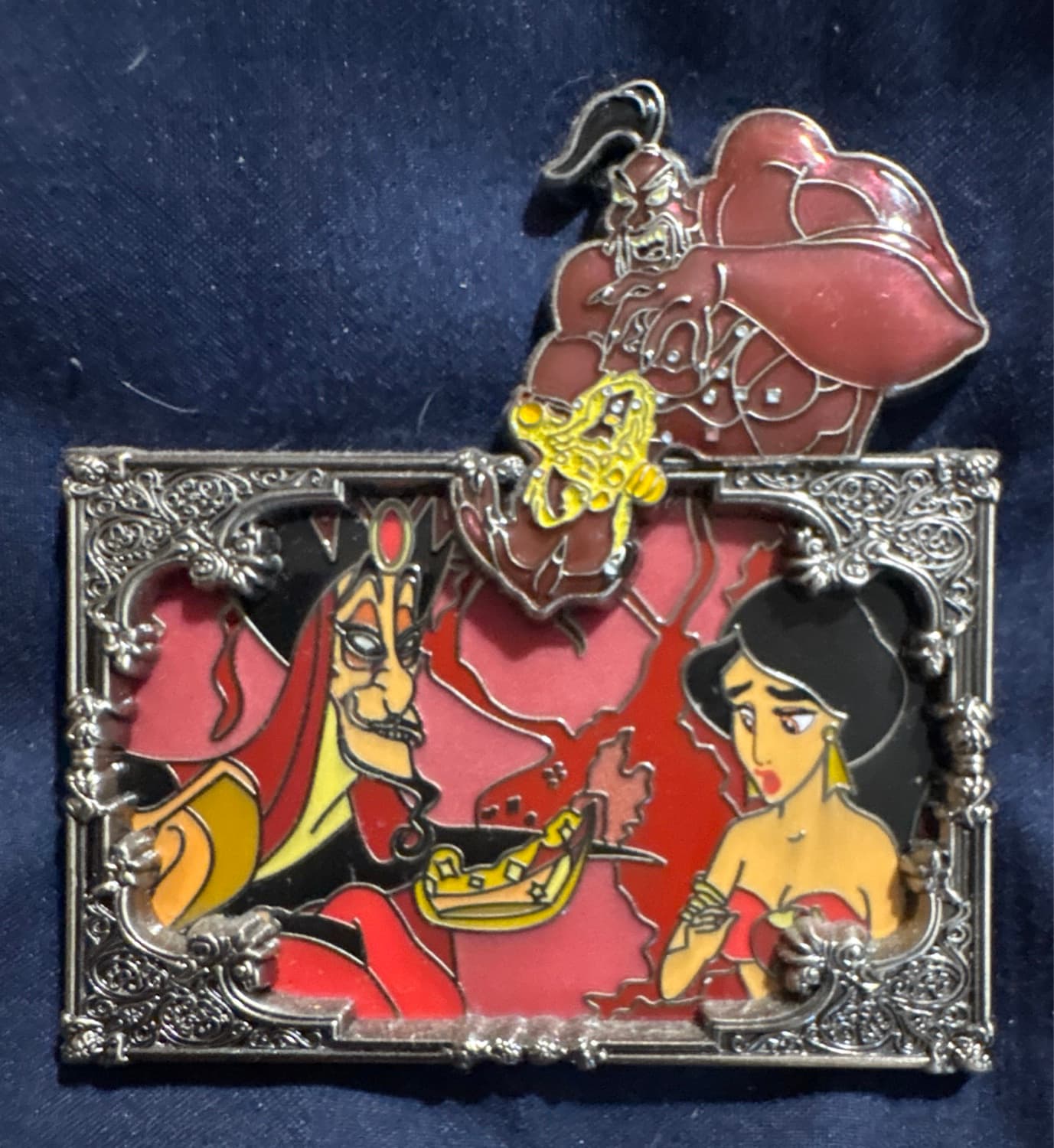 Aladdin villainous fantasy pin front