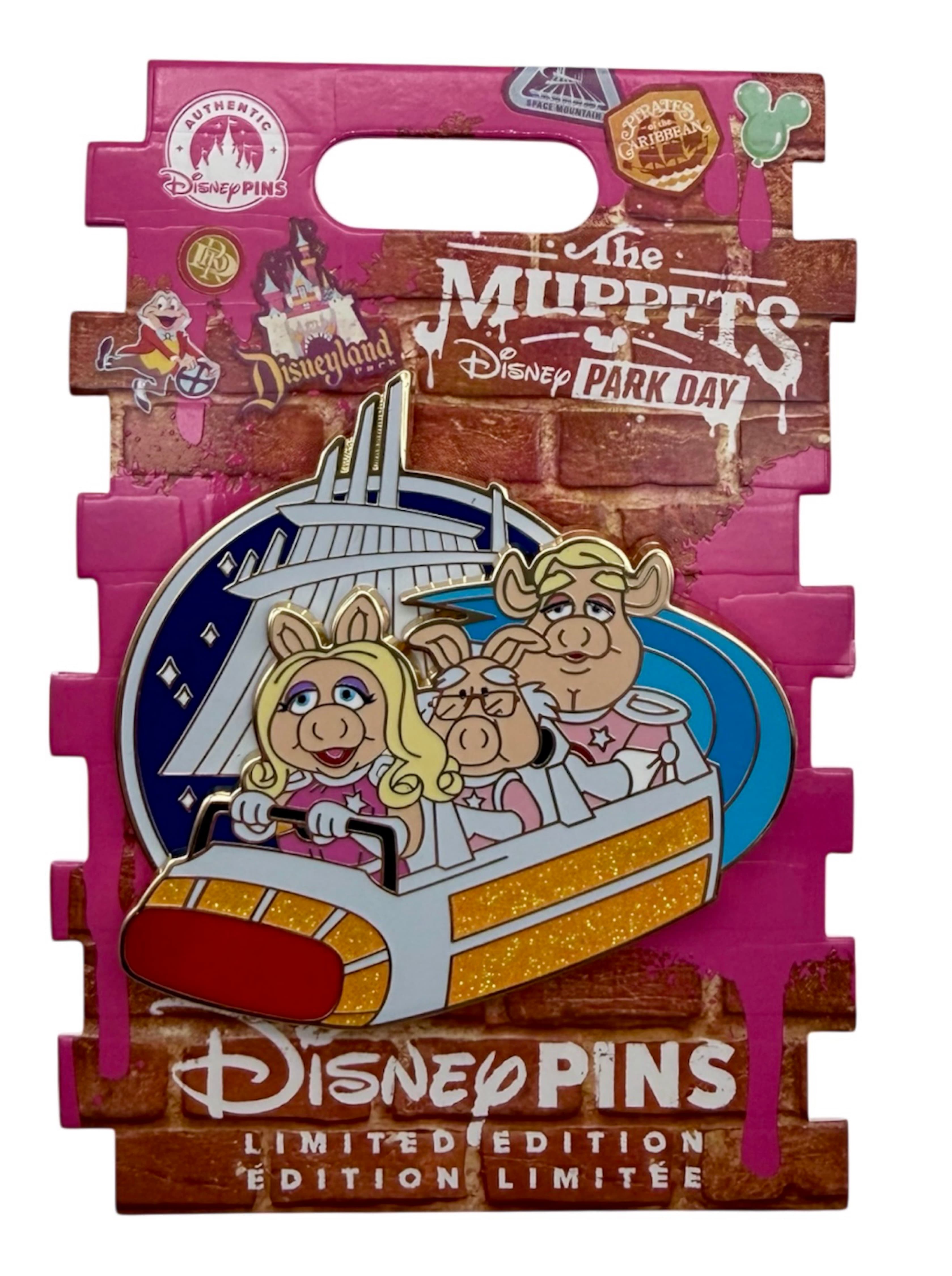 The Muppets Pigs in Space Mountain front