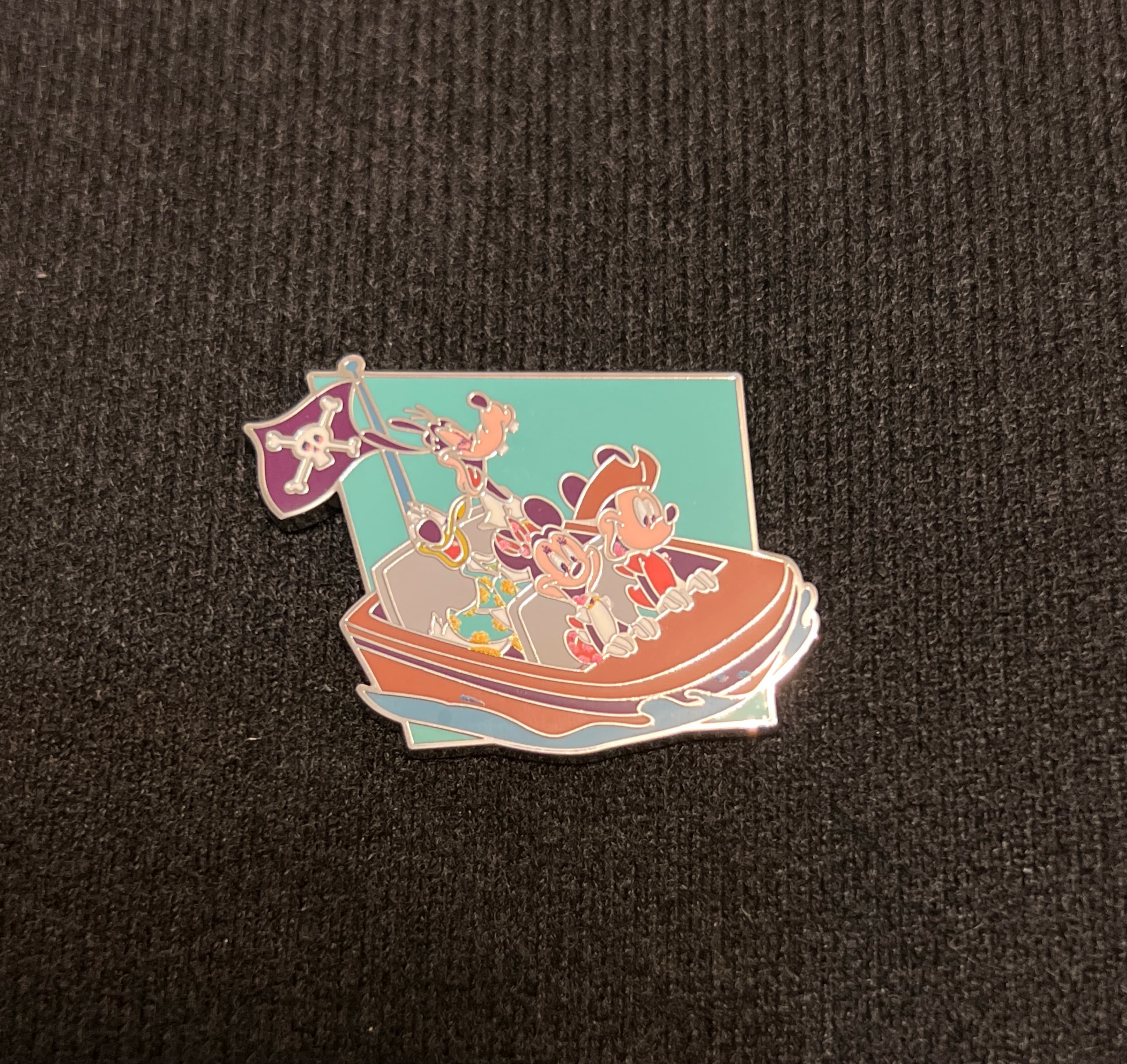 Mickey, Minnie and Goofy Riding Pirates of the Caribbean - Play in the Park Mystery Collection