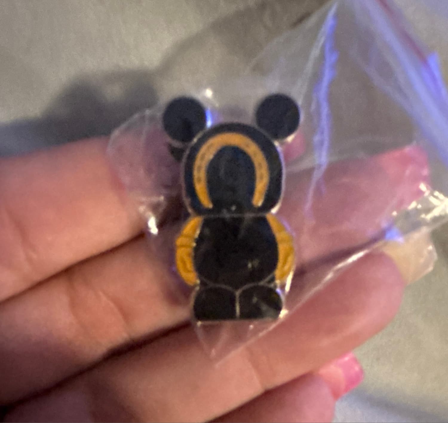 Mickey Mouse Yellow Suit Costume Icon Hidden Mickey Pin
