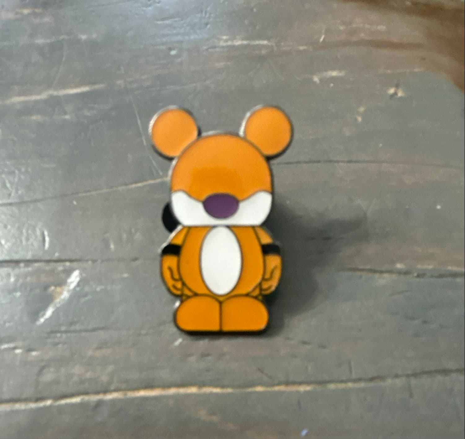 Disney Mickey Mouse Fruit Icon - Orange Icon Pin