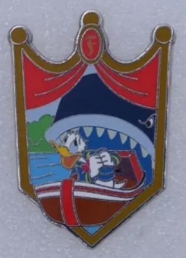 Donald on Storybookland Canal Boats