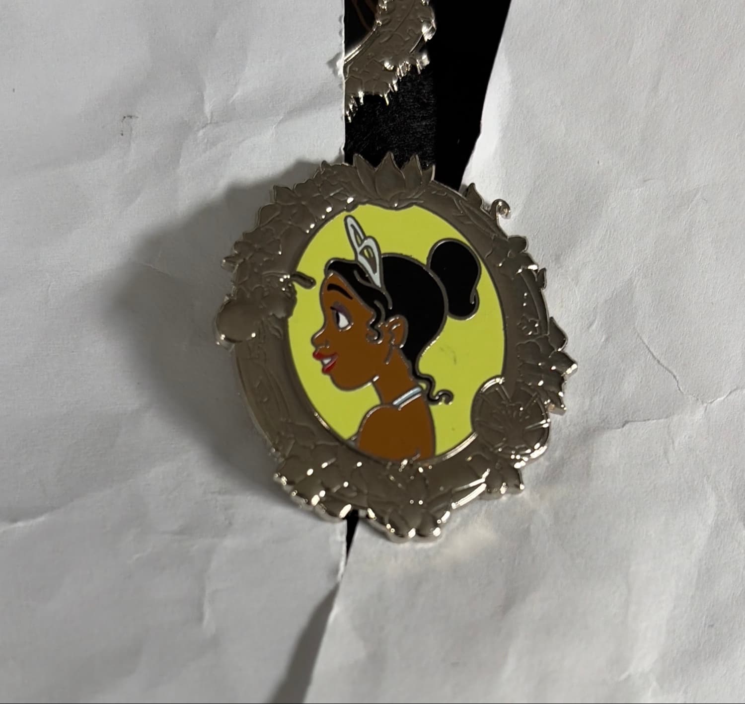 Princess Portrait Silver Frame