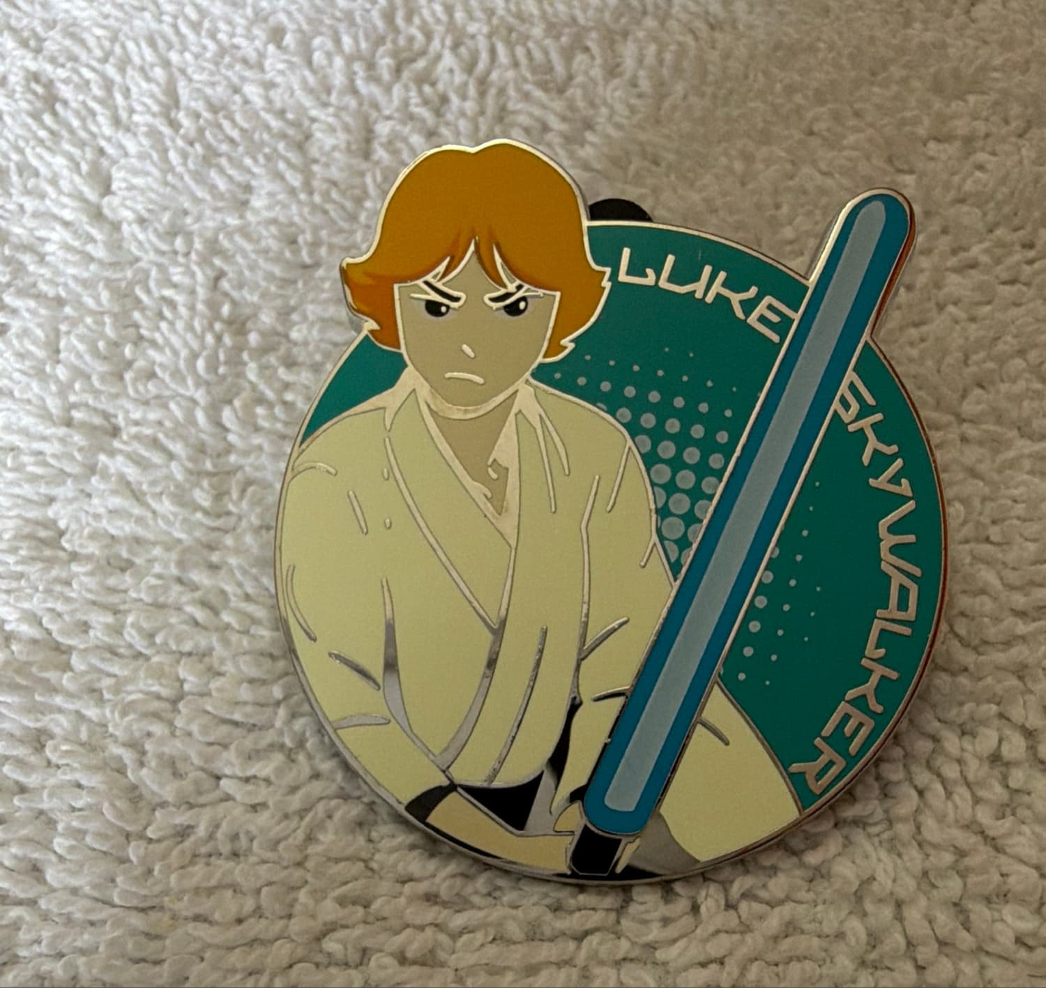 Luke Skywalker - Holding Lightsaber - Star Wars - Anime Mystery