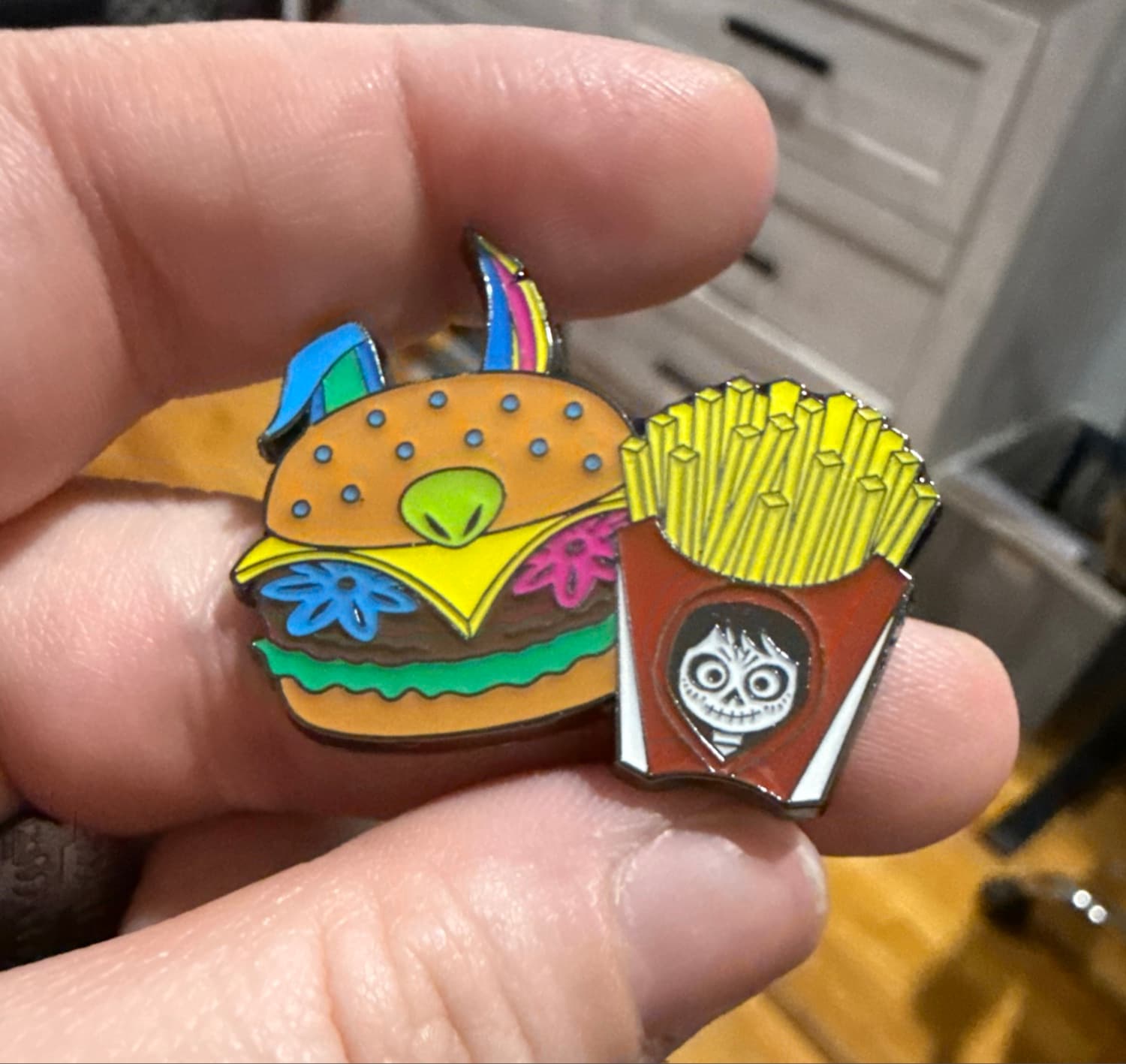 Loungefly Disney Pixar Fast Food Blind Box Enamel Pin Series