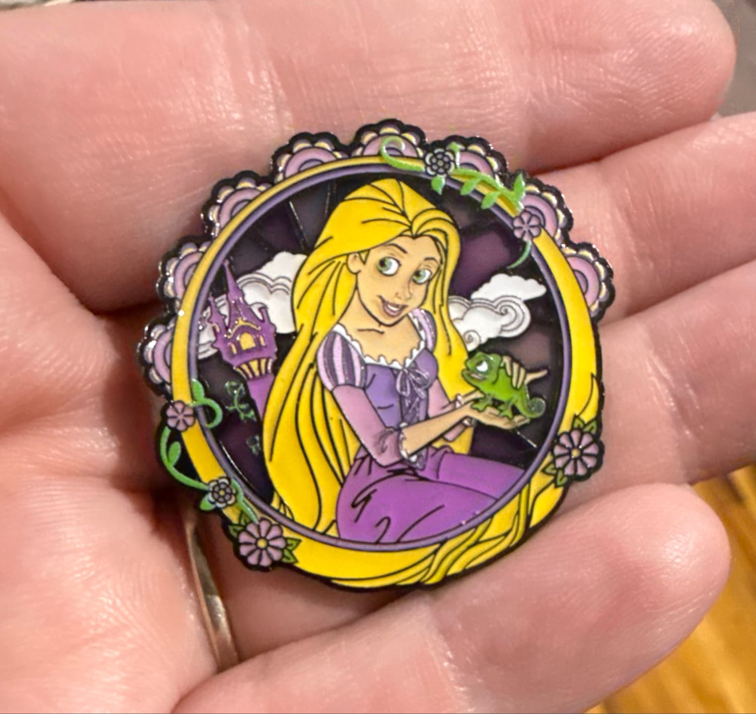 Disney Princess Stained Glass Blind Box Pin Series
