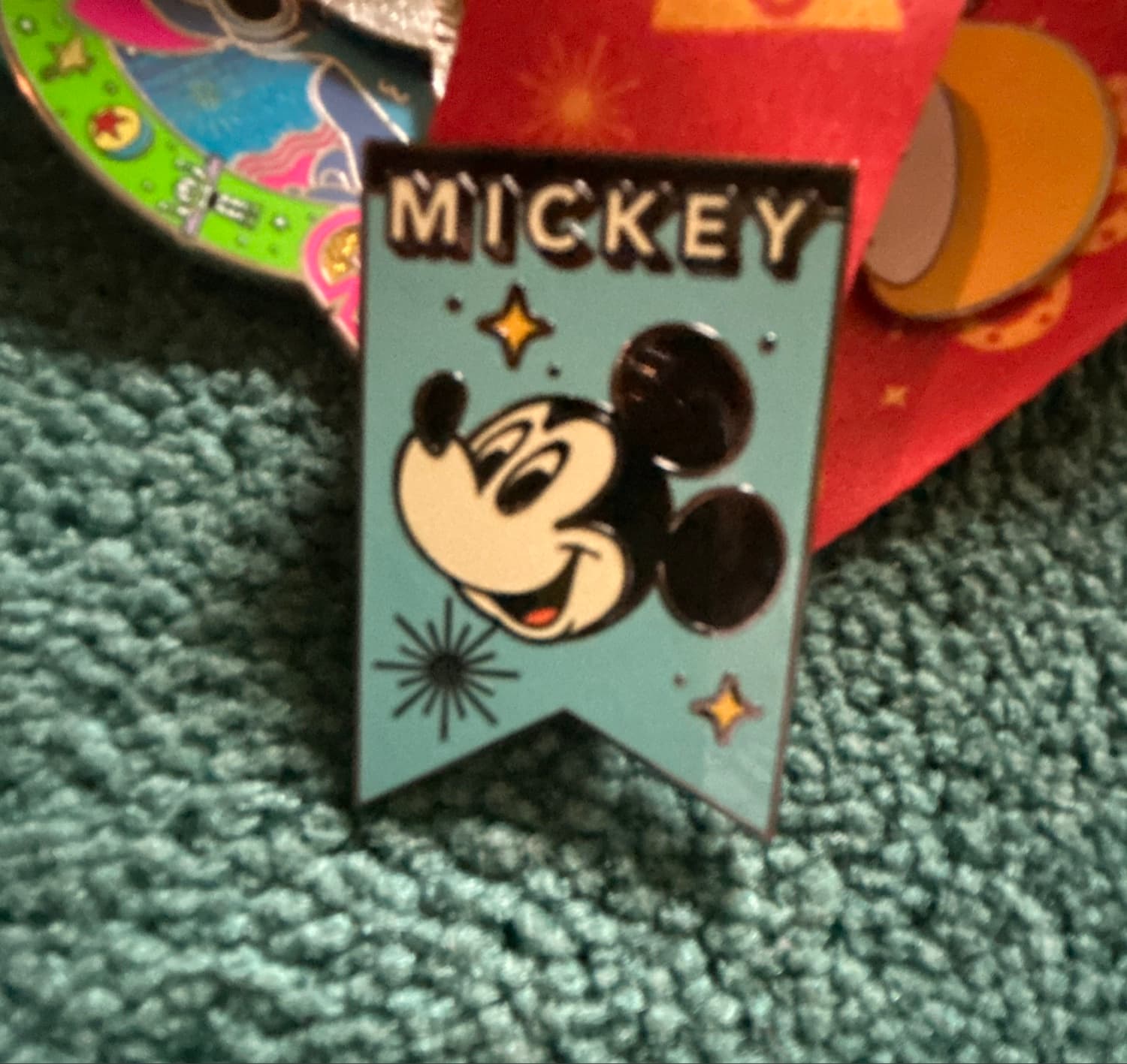 Retro Walt Disney World Flag collection of 2010 Hidden Mickey Pins