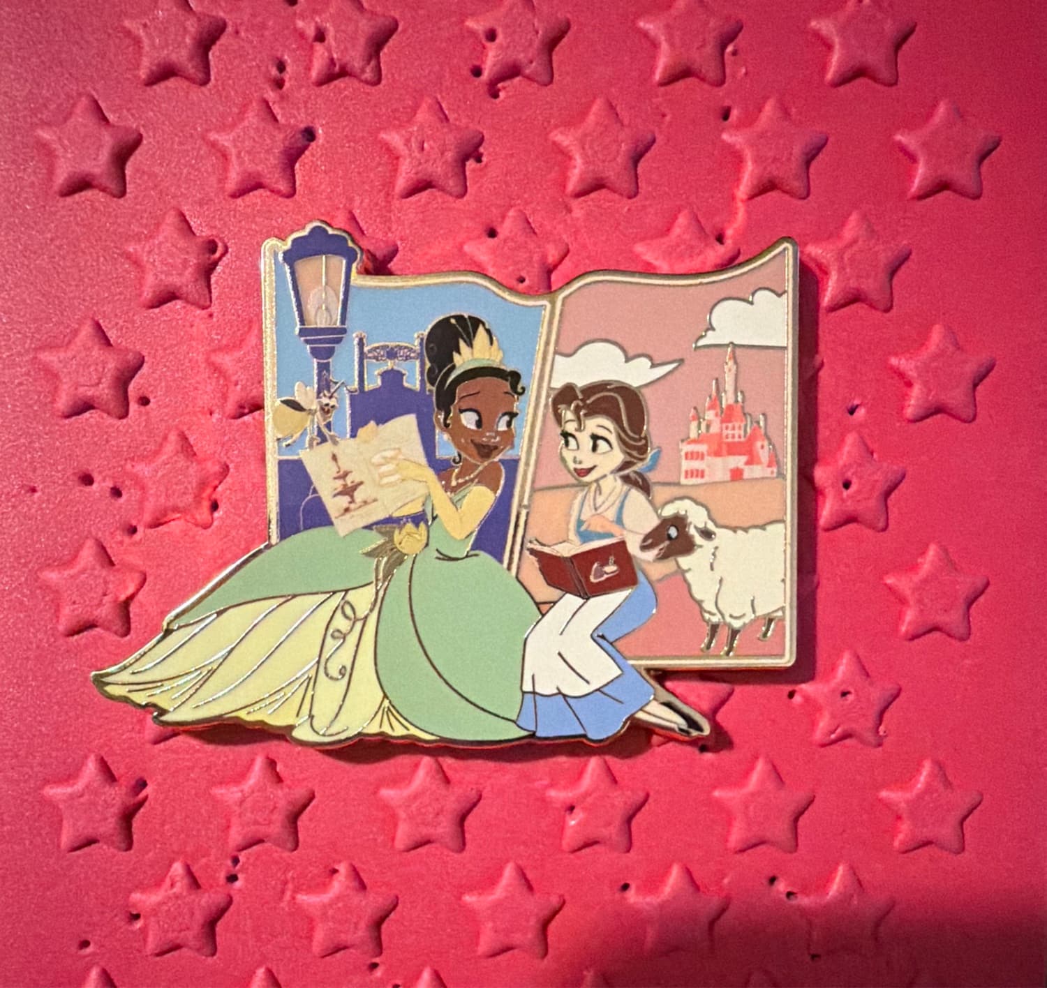 Tiana & Belle - BoxLunch Princess Puzzle Blind Box front