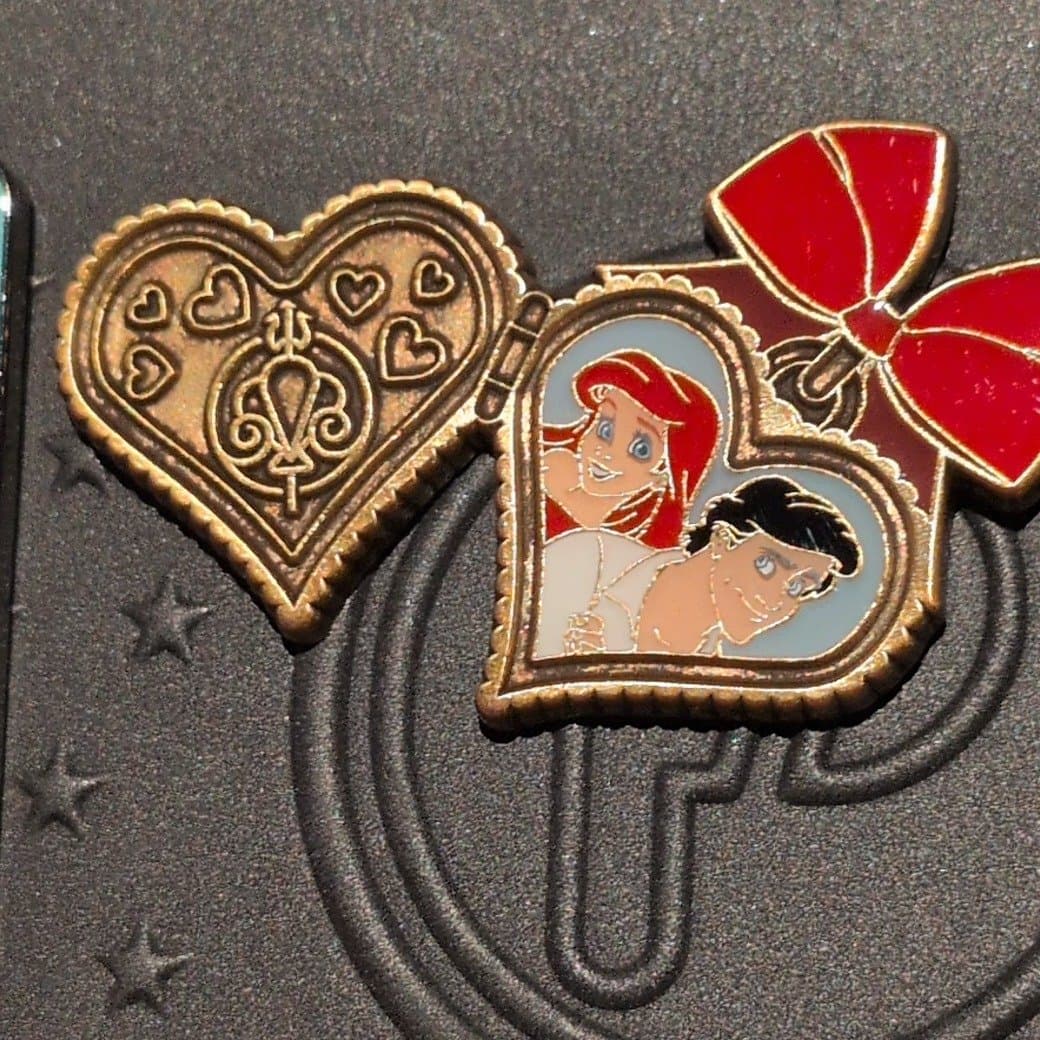 Ariel and Eric locket front