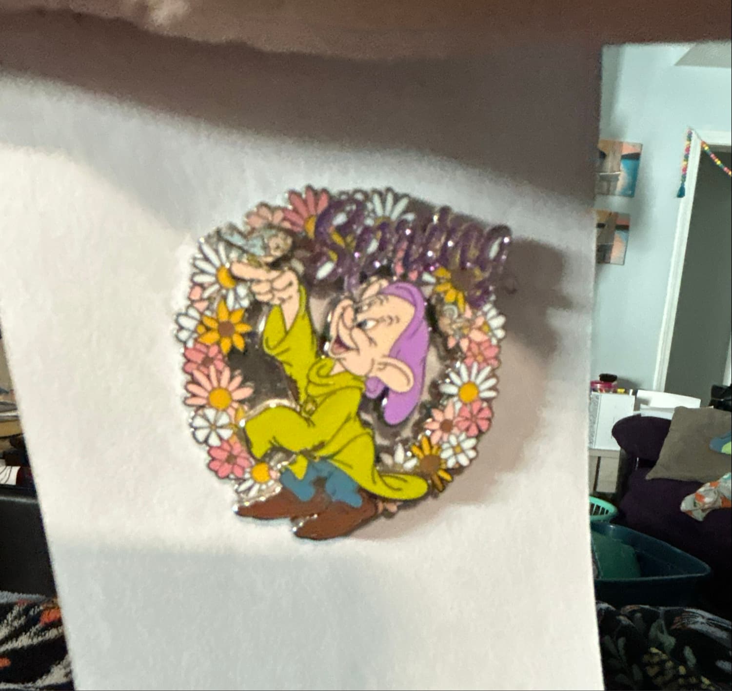 Dopey Spring Flowers 2022 Limited Edition Pin
