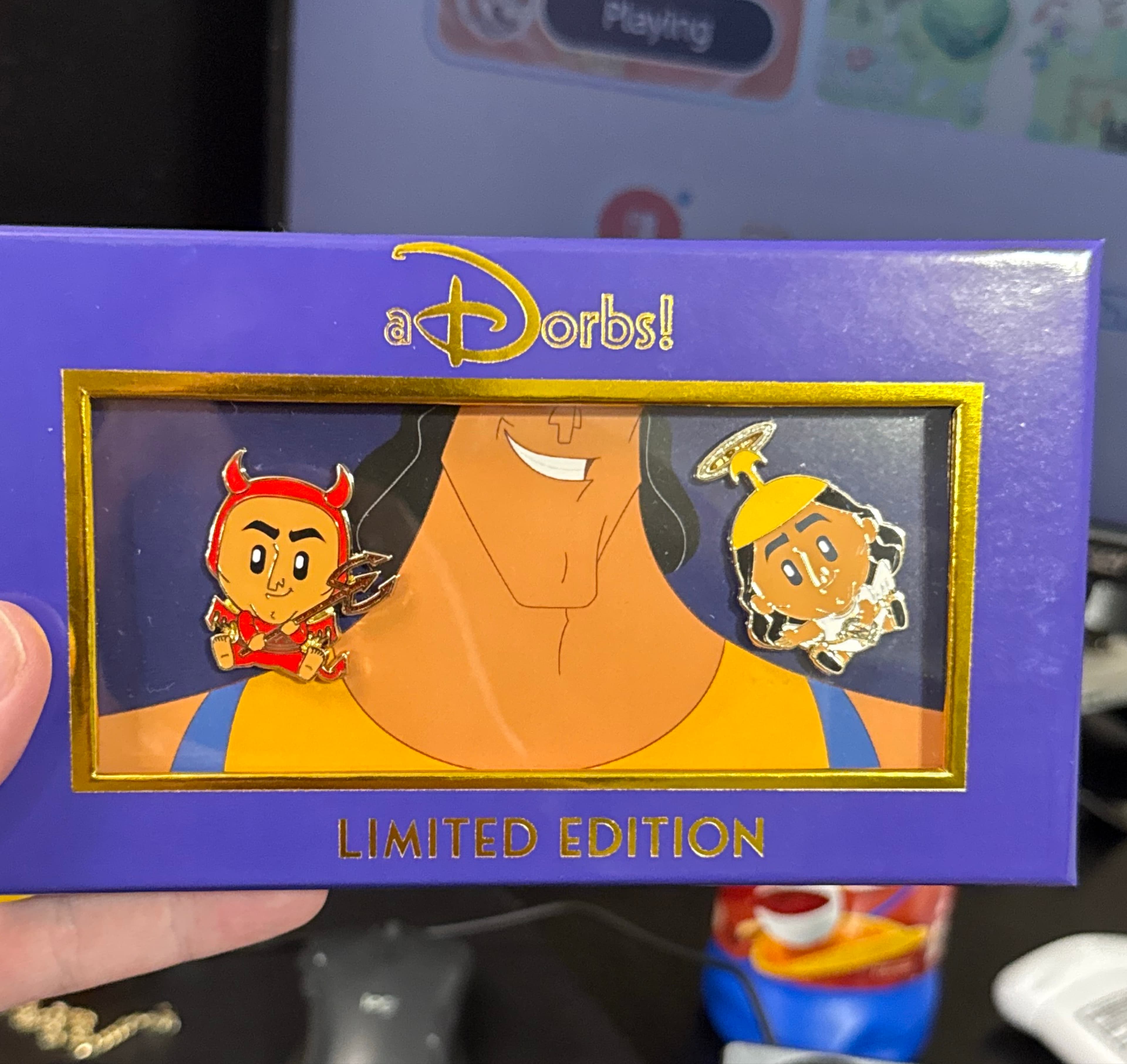 aDorbs! Kronk Devil and Angel Set - The Emperor's New Groove 25th Anniversary front