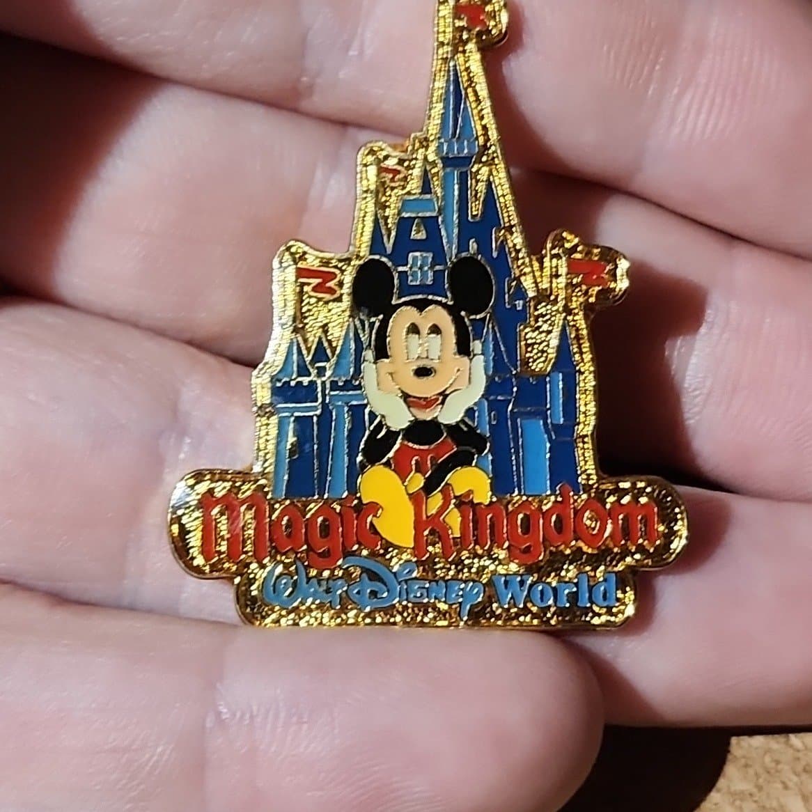 Gold Magic Kingdom Castle