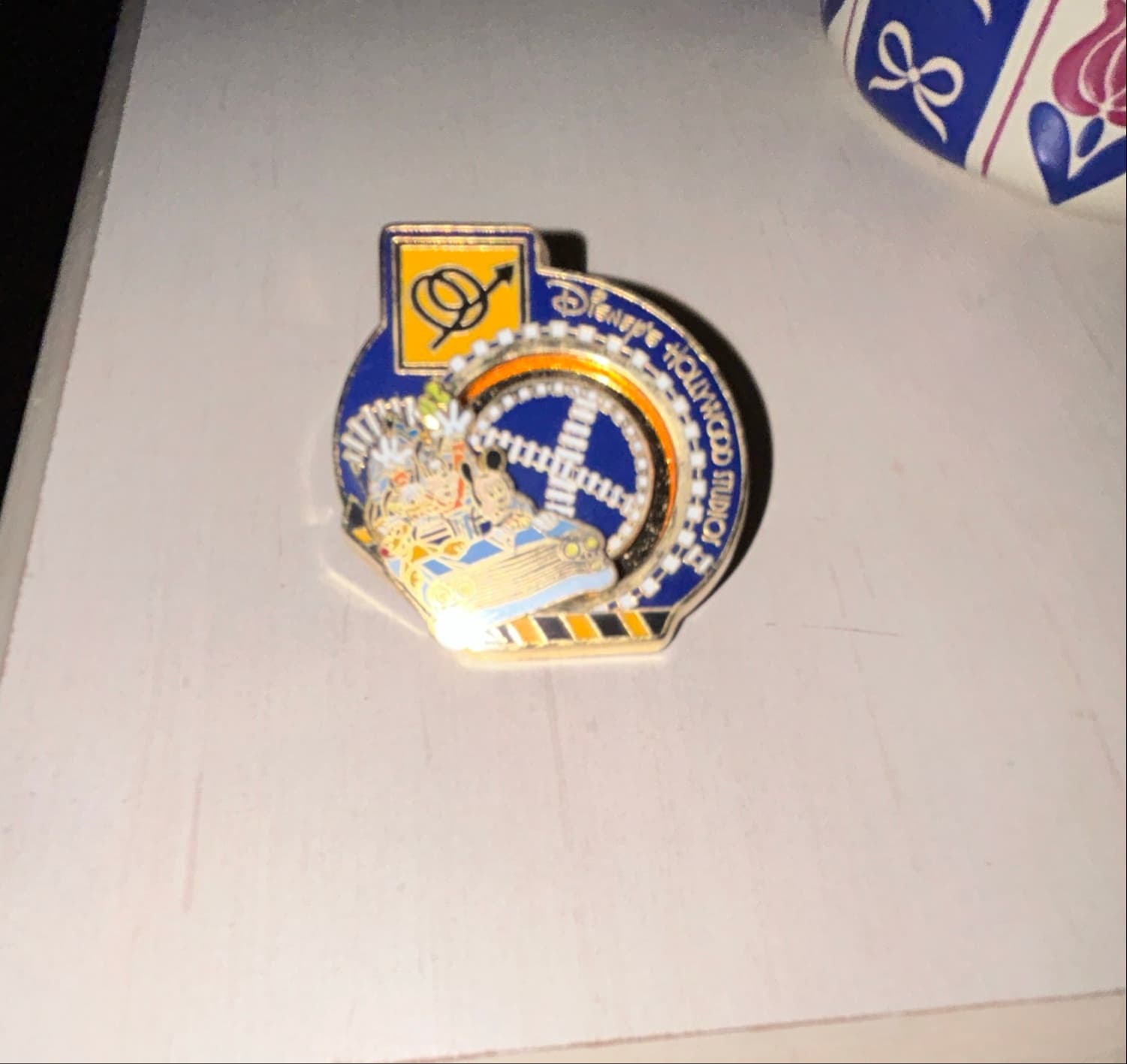 Disney MGM Rock 'n' Roller Coaster 2008 Spinner Pin