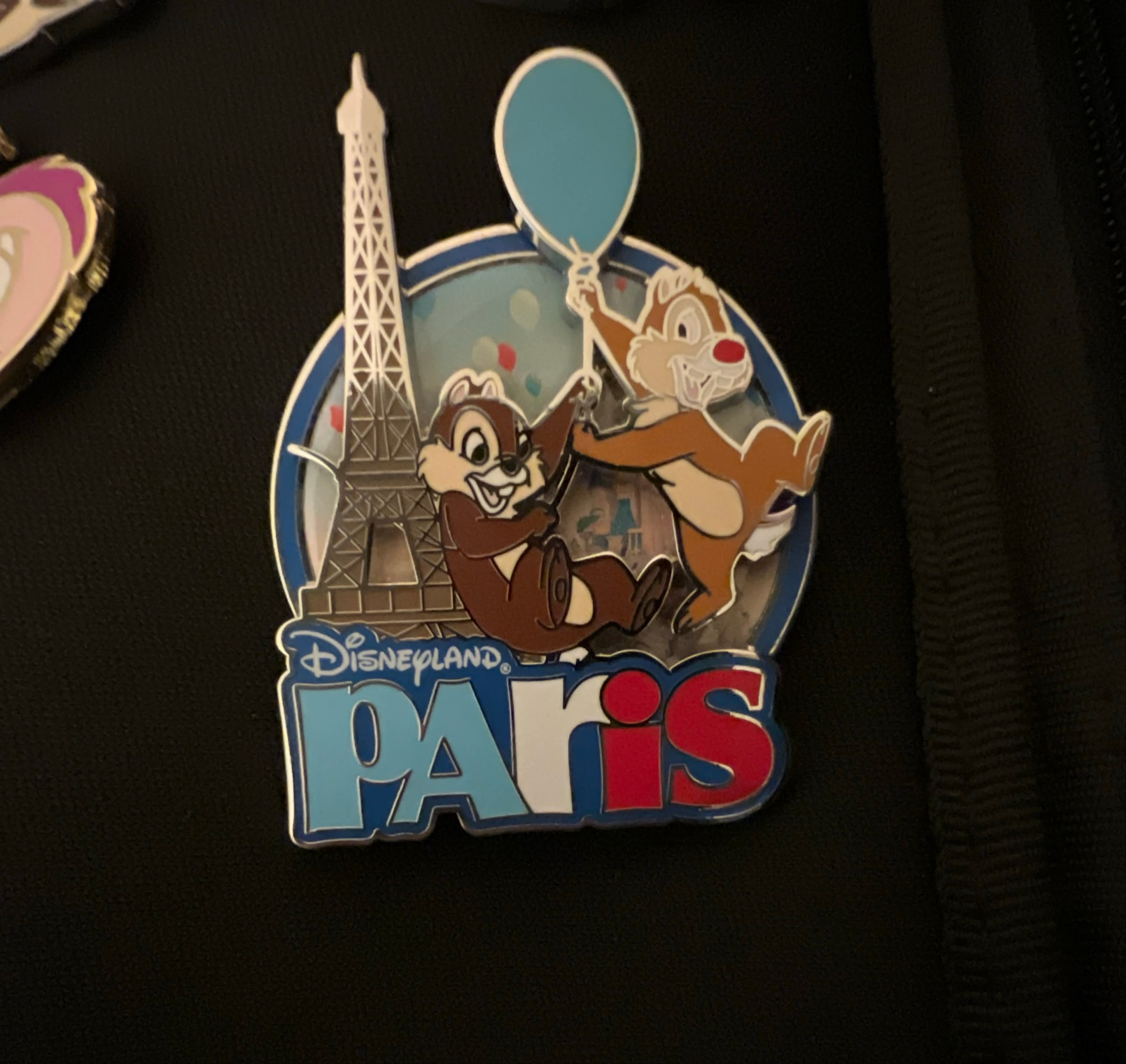 Chip and Dale Disneyland Paris Eiffel Tower Balloon