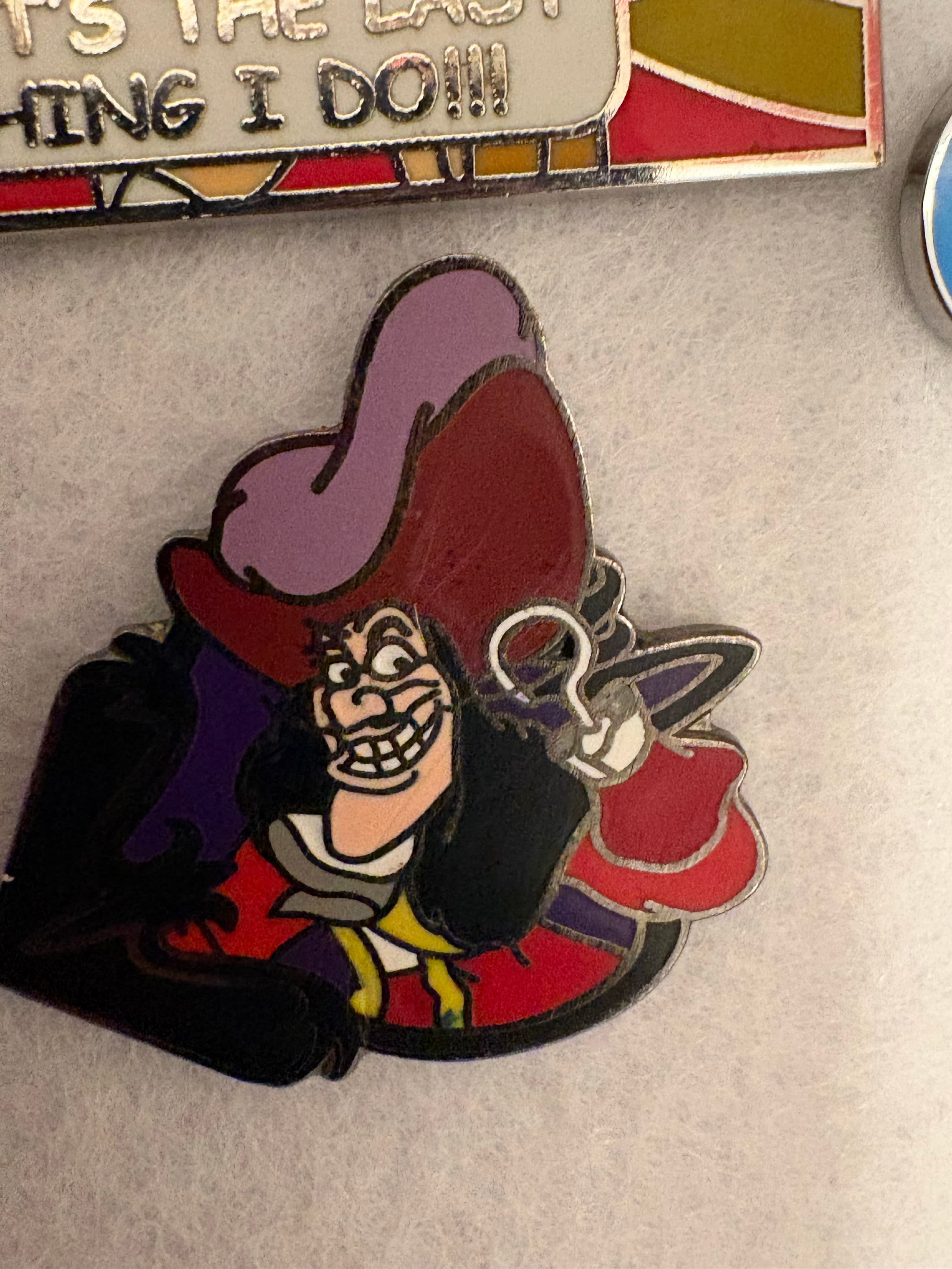 Captain Hook Villains Puzzle Pin #69515 front