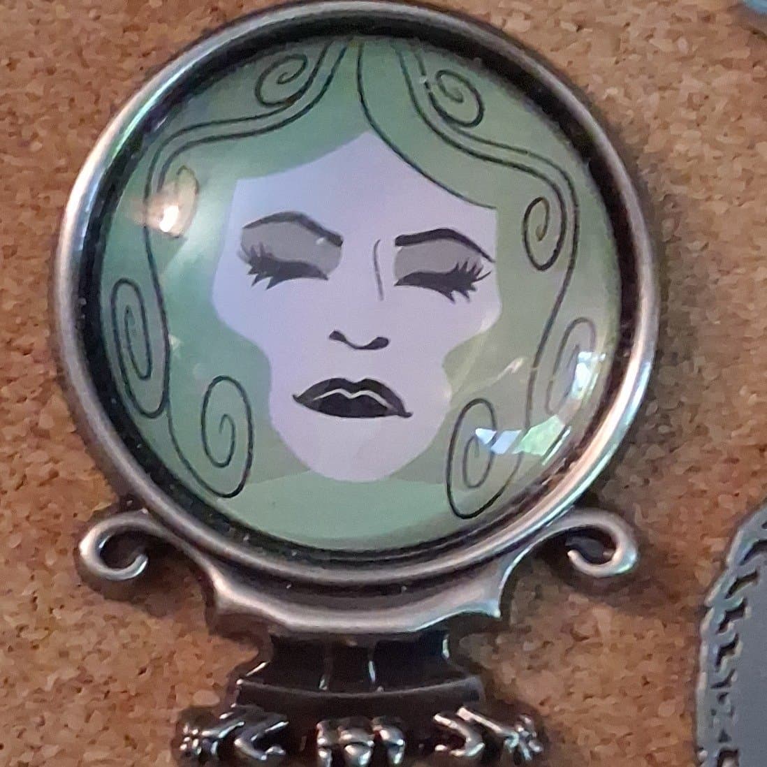 Disney Parks Haunted Mansion Madame Leota Crystal Ball Pin
