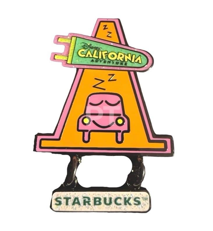 Disney California Adventure Starbucks Mystery Pin Set