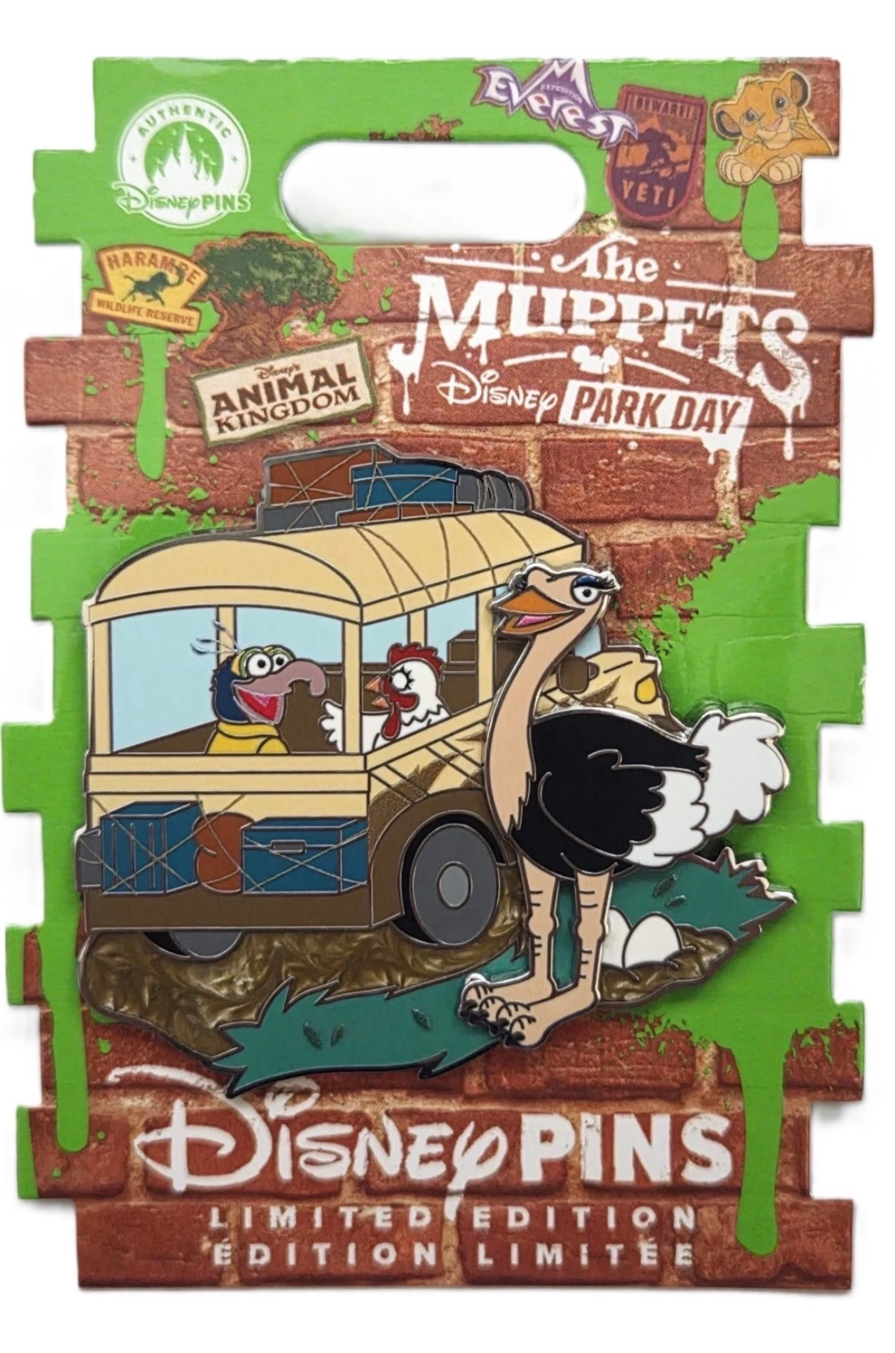 The Muppets Gonzo and Camilla on Kilimanjaro Safaris front