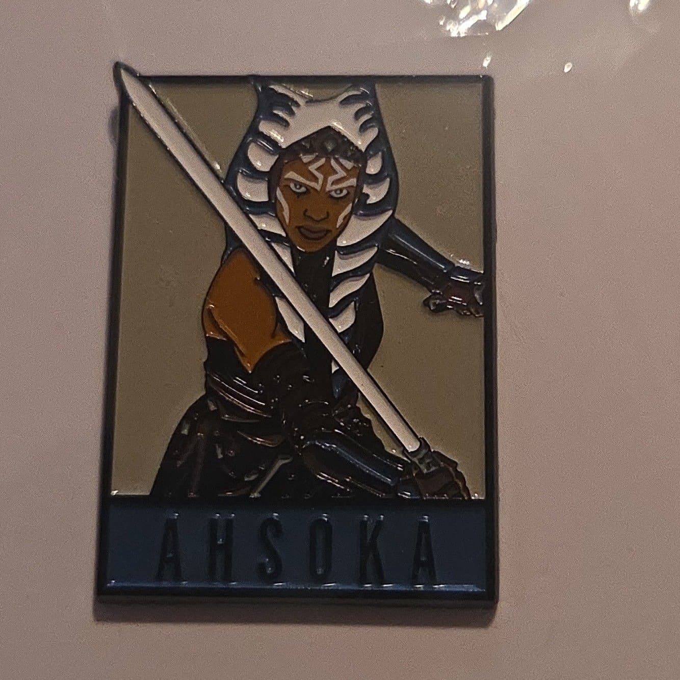 Ahsoka Tano Portrait Pin with Name