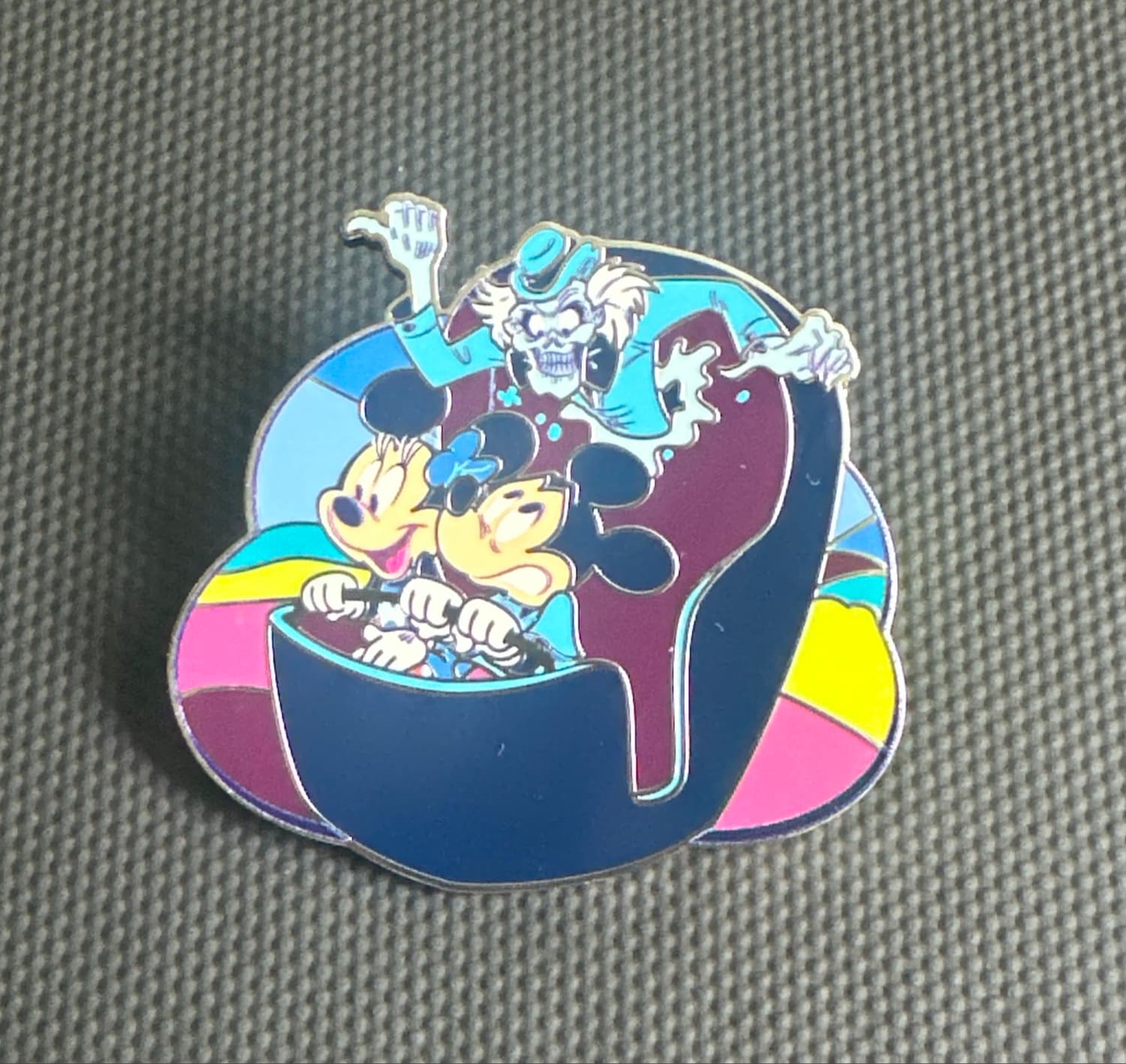 Mickey and Minnie in Doombuggy with Hitchhiking Ghosts - Cast Member Exclusive front