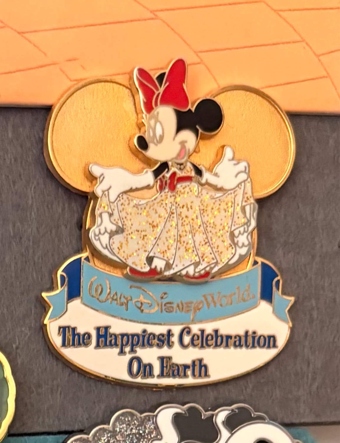 Minnie Mouse in Gold Gown - The Happiest Celebration on Earth - Walt Disney World front