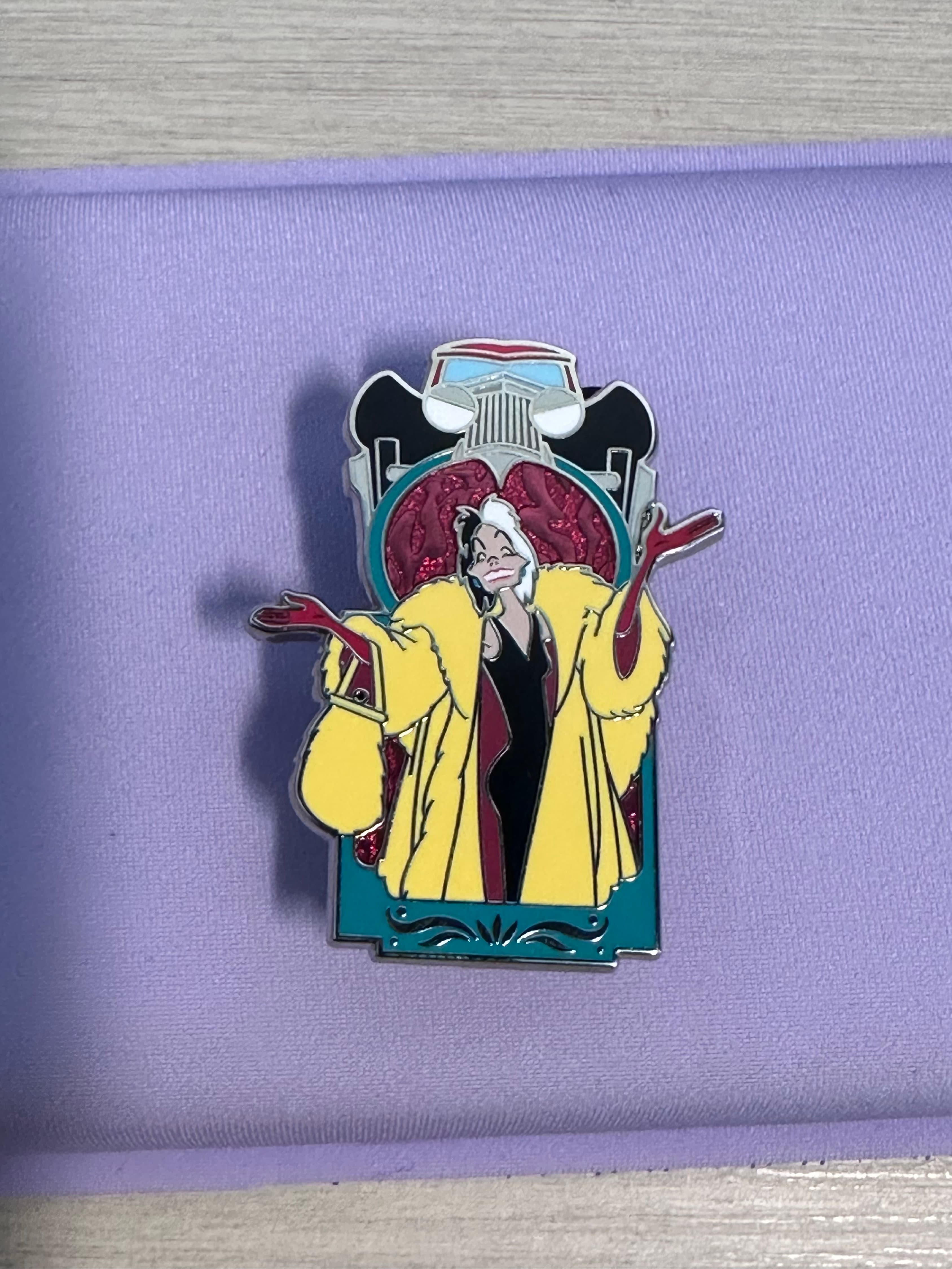 Cruella De Vil - Disney Villains Framed Portrait Mystery Collection