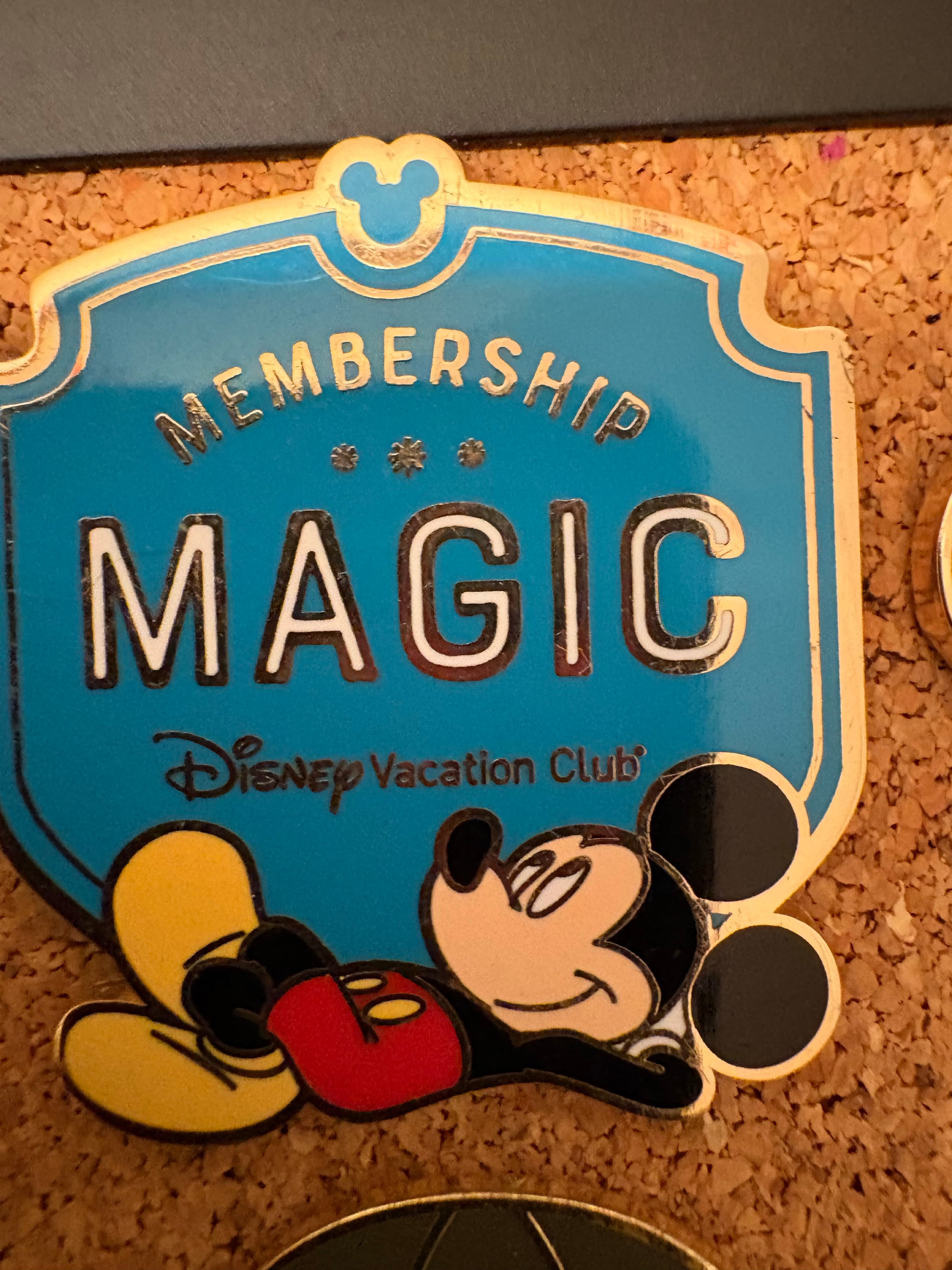Mickey Mouse Membership Magic Disney Vacation Club Pin