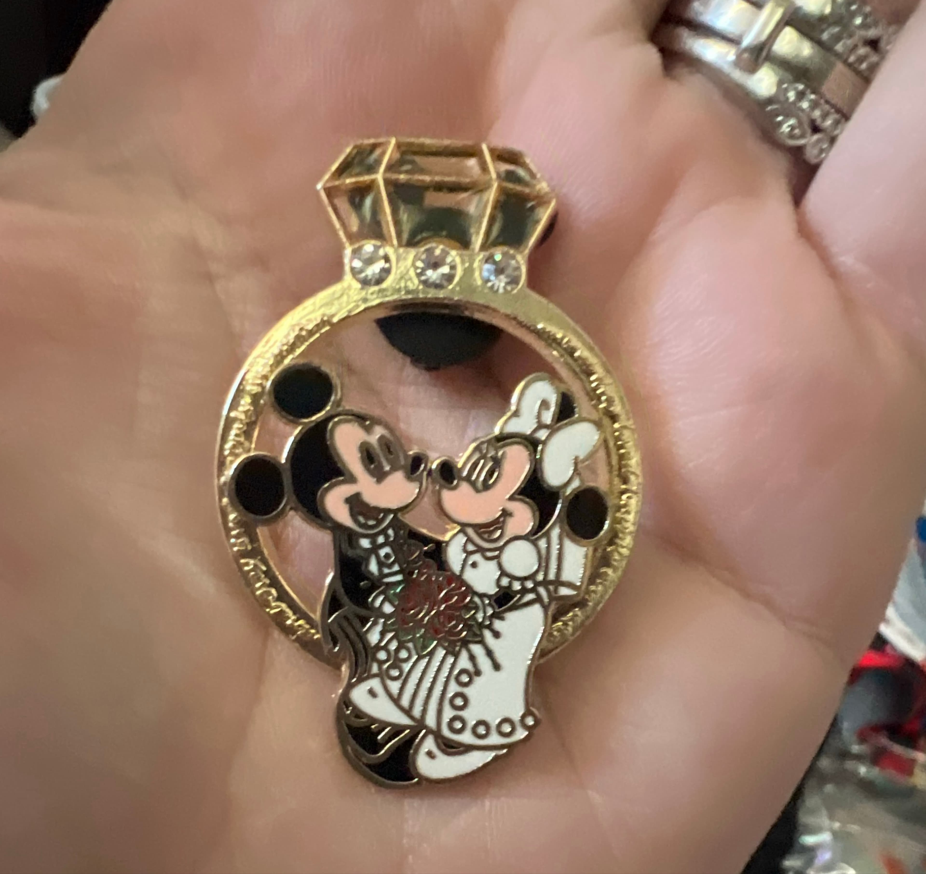 Mickey & Minnie Happily Ever After Diamond Ring