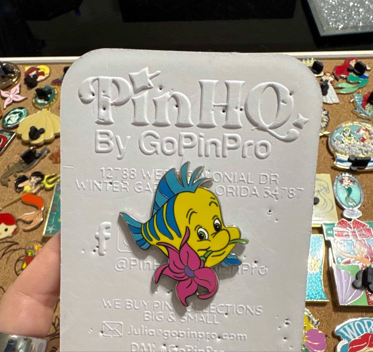 Flounder with Flower