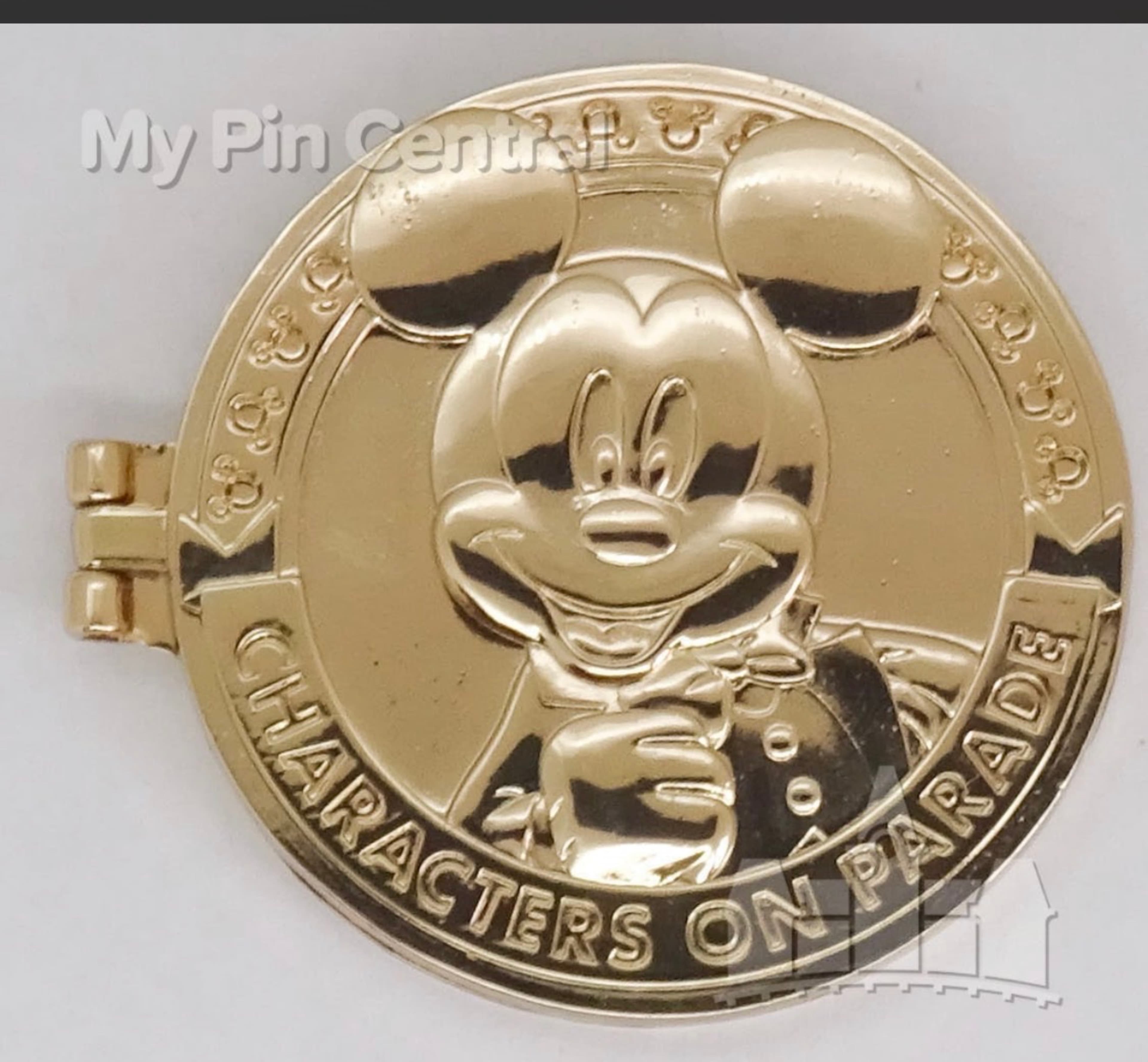Walt Disney World Characters On Parade Mickey Mouse Disney Hinged LE Pin WDW front