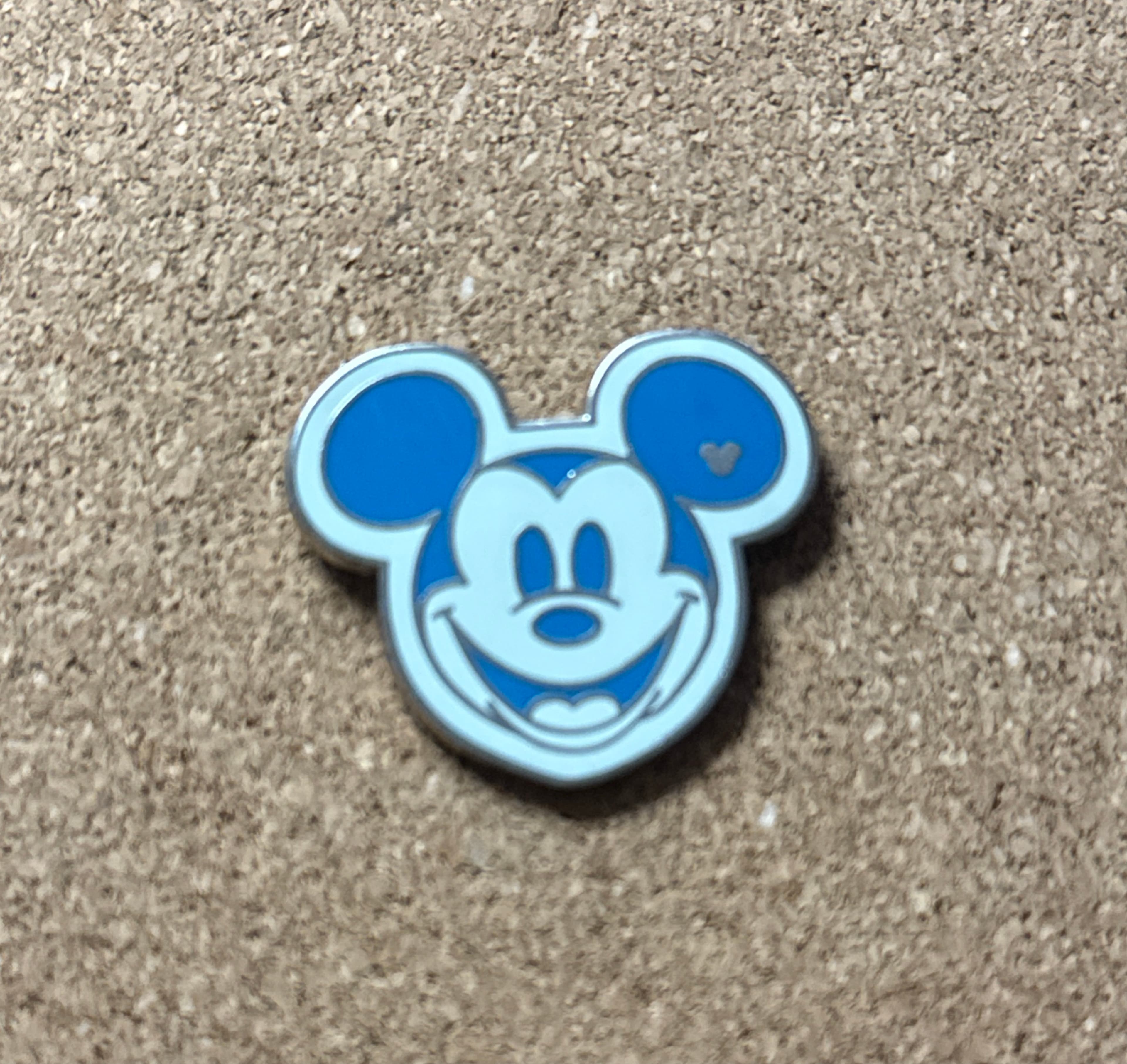 Mickey Mouse Head (Blue) - Colorful Mickeys - WDW Hidden Mickey front