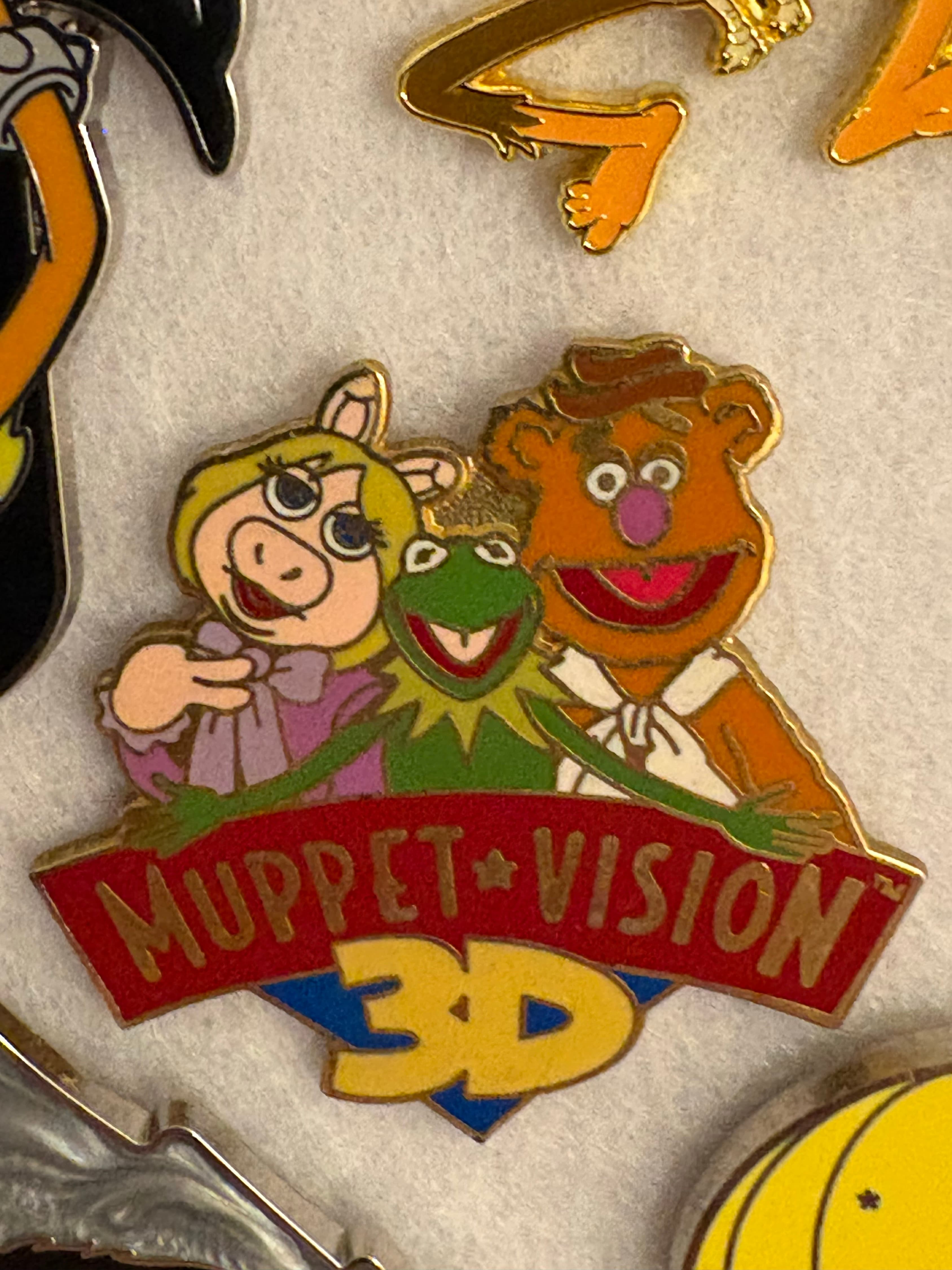 Muppet*Vision 3D - Miss Piggy, Kermit the Frog & Fozzie Bear - Original Release