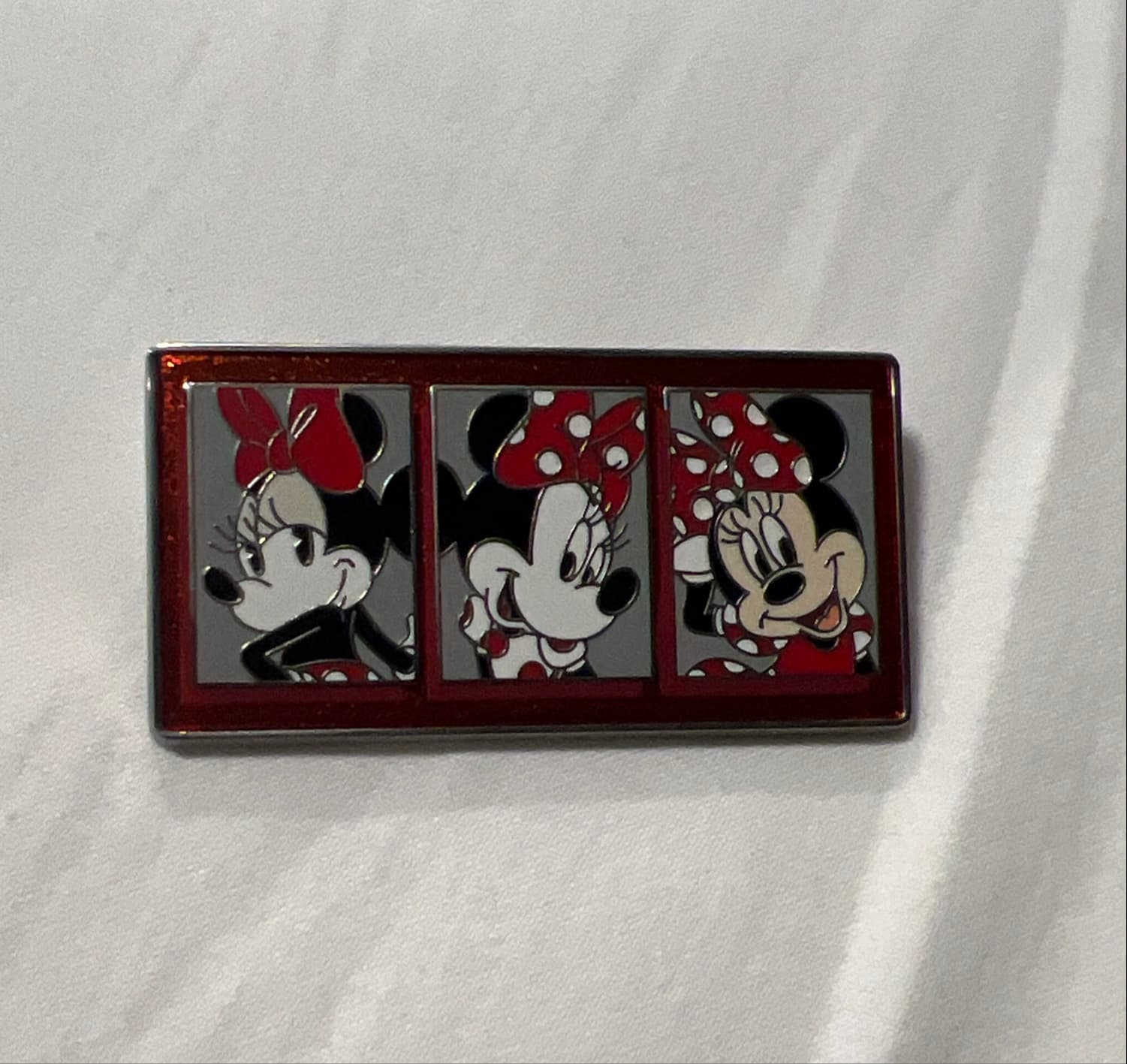 Minnie Mouse 3 Different Facial Expressions Pin