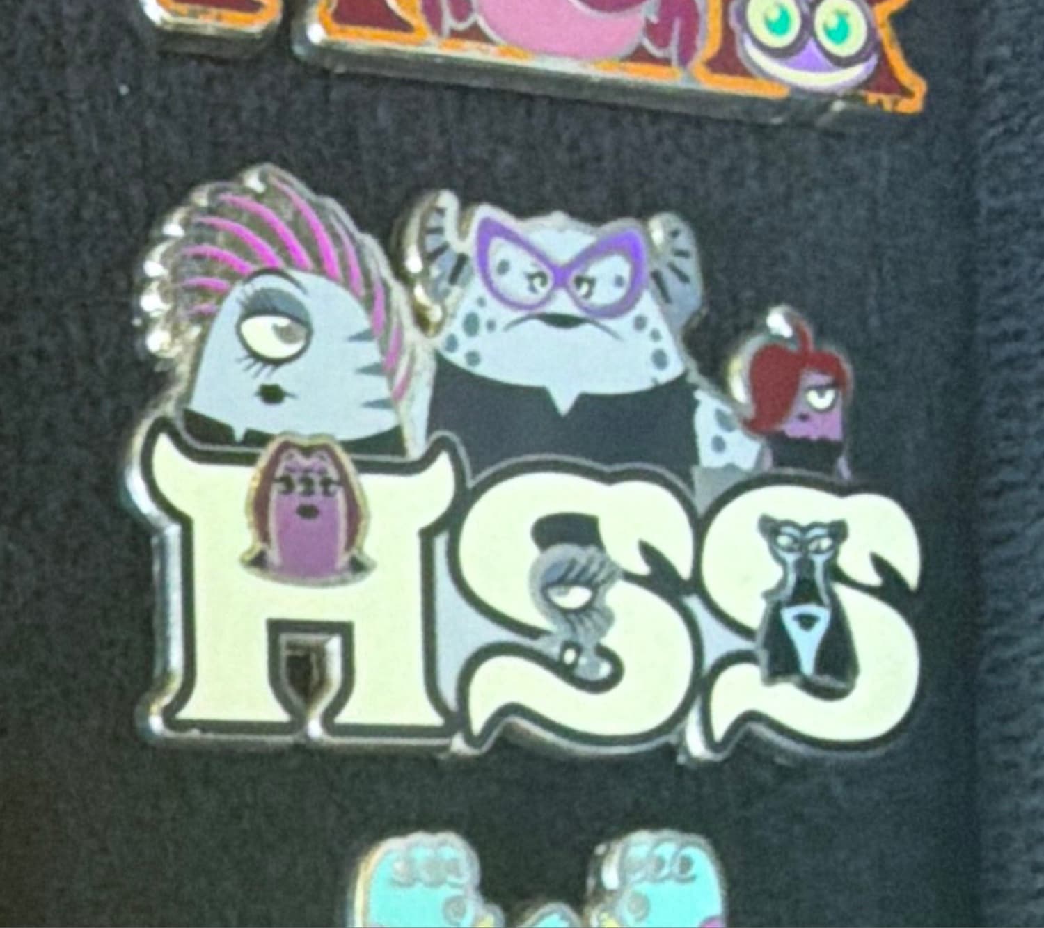 Monsters University Fraternity Pin Set